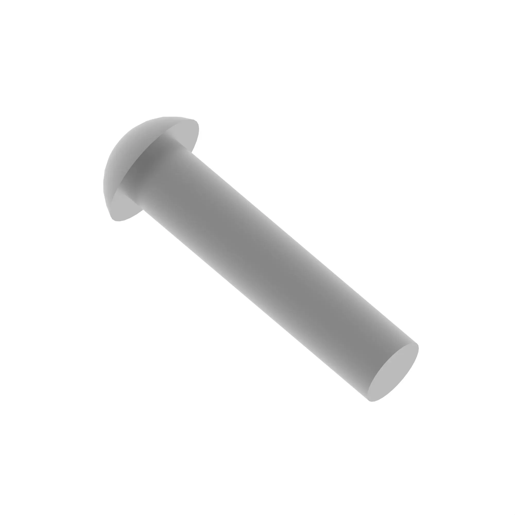 RIVET, SOLID, BUTTON HEAD