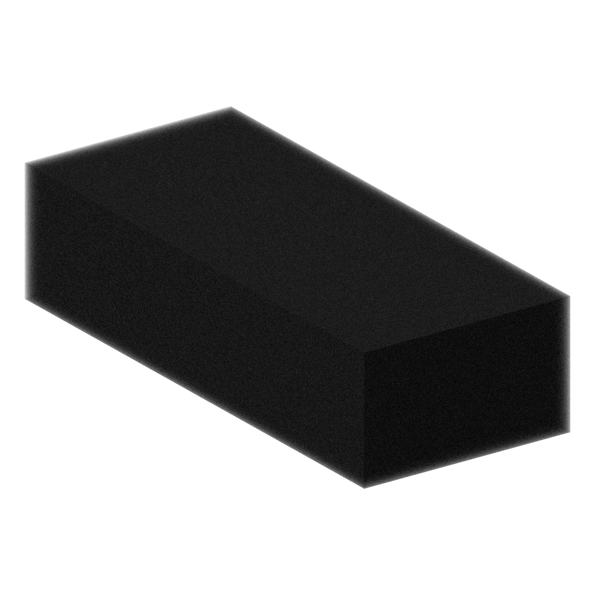 John Deere Hood Rectangular Rubber Pad - L219111
