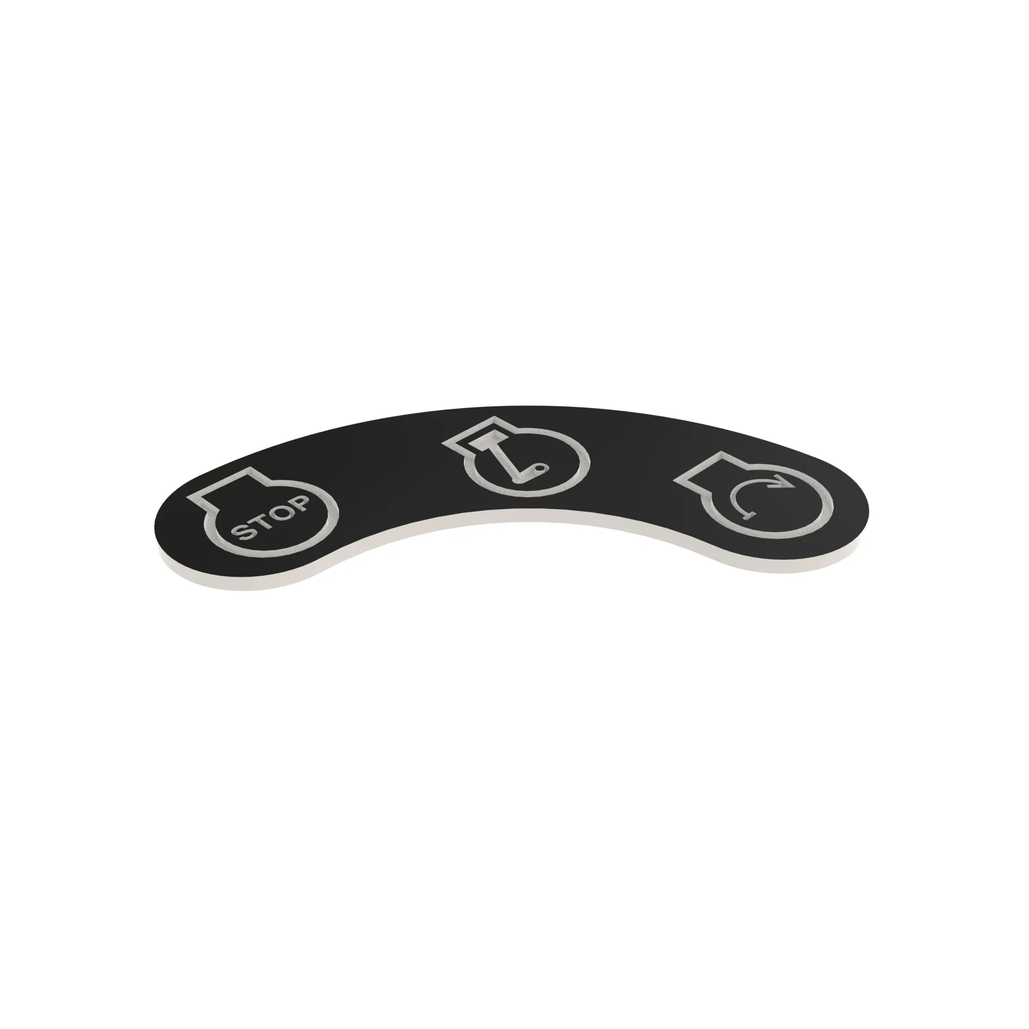 John Deere Ignition Key Label - M127610