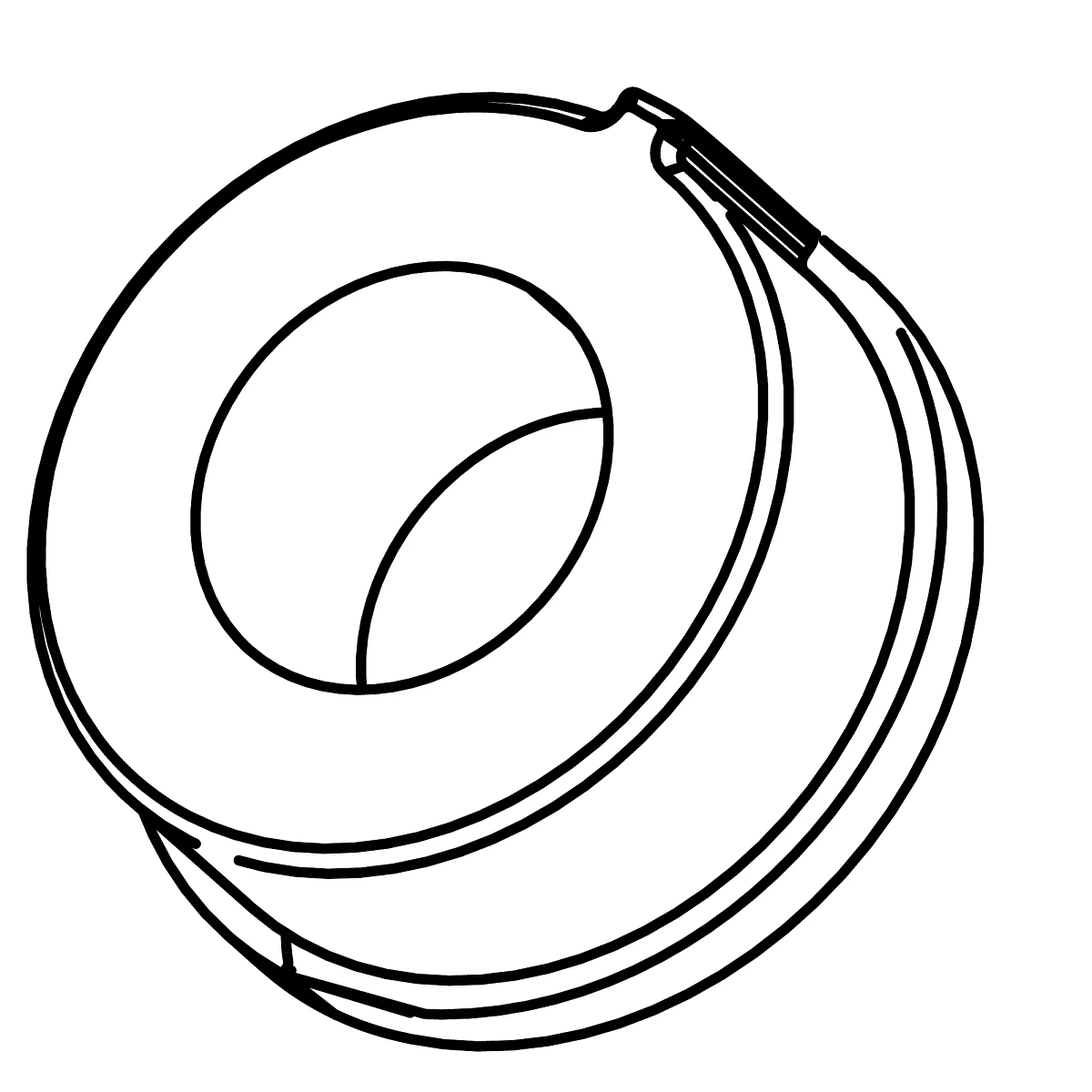 John Deere Cylindrical Flanged Alloy Bushing - M151827