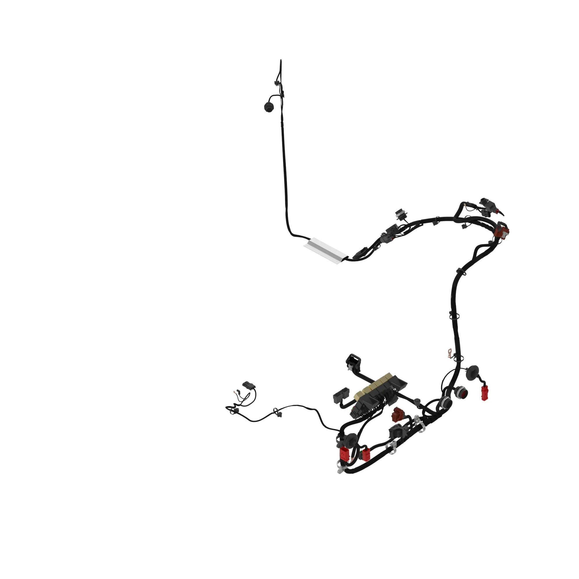 John Deere Cab Front Console Wiring Harness - RE570020