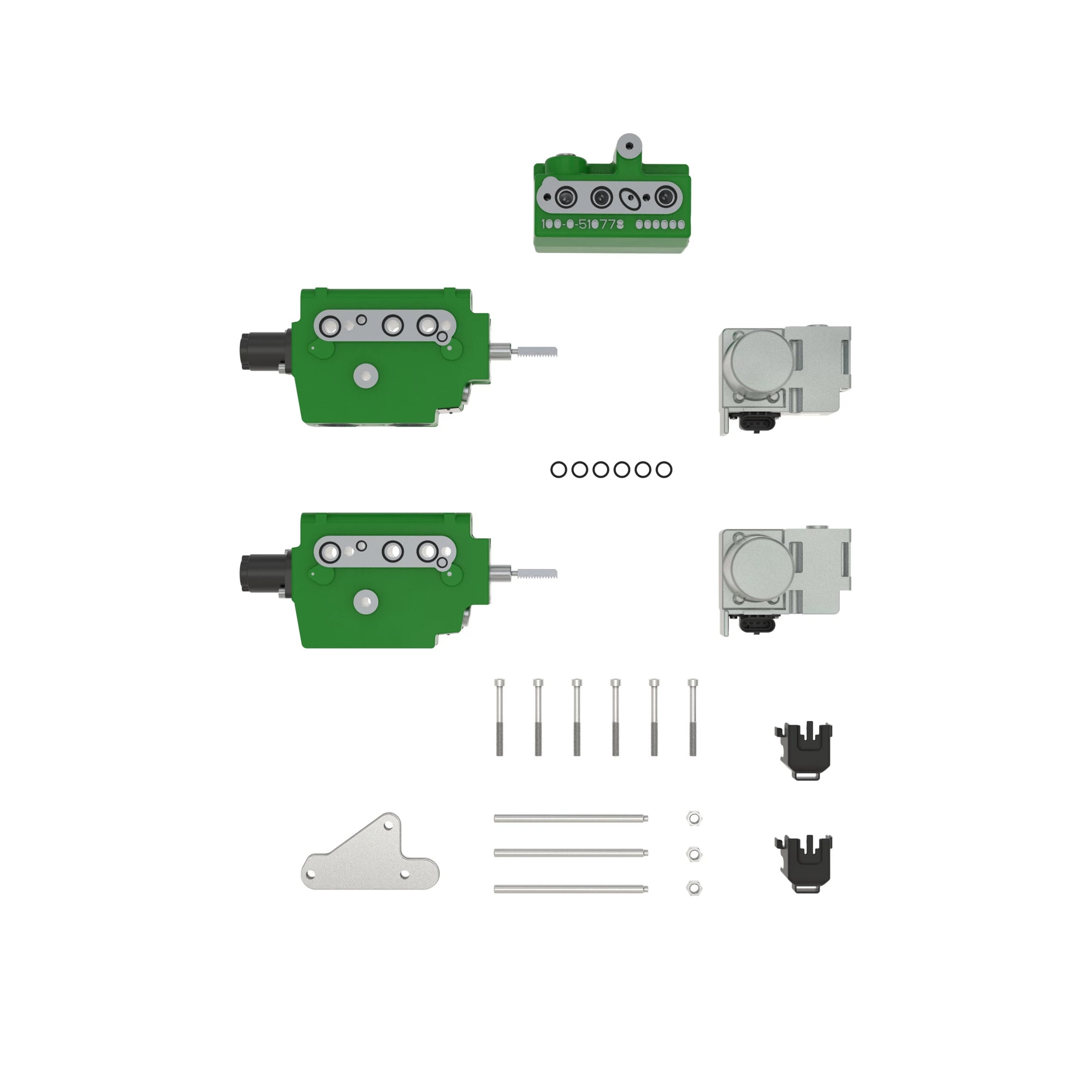 BL15462, Valve Block 2 Selective Control Valves (E-SCVs) On Pos. XI, XII, Operator's Station and Controls, 841L