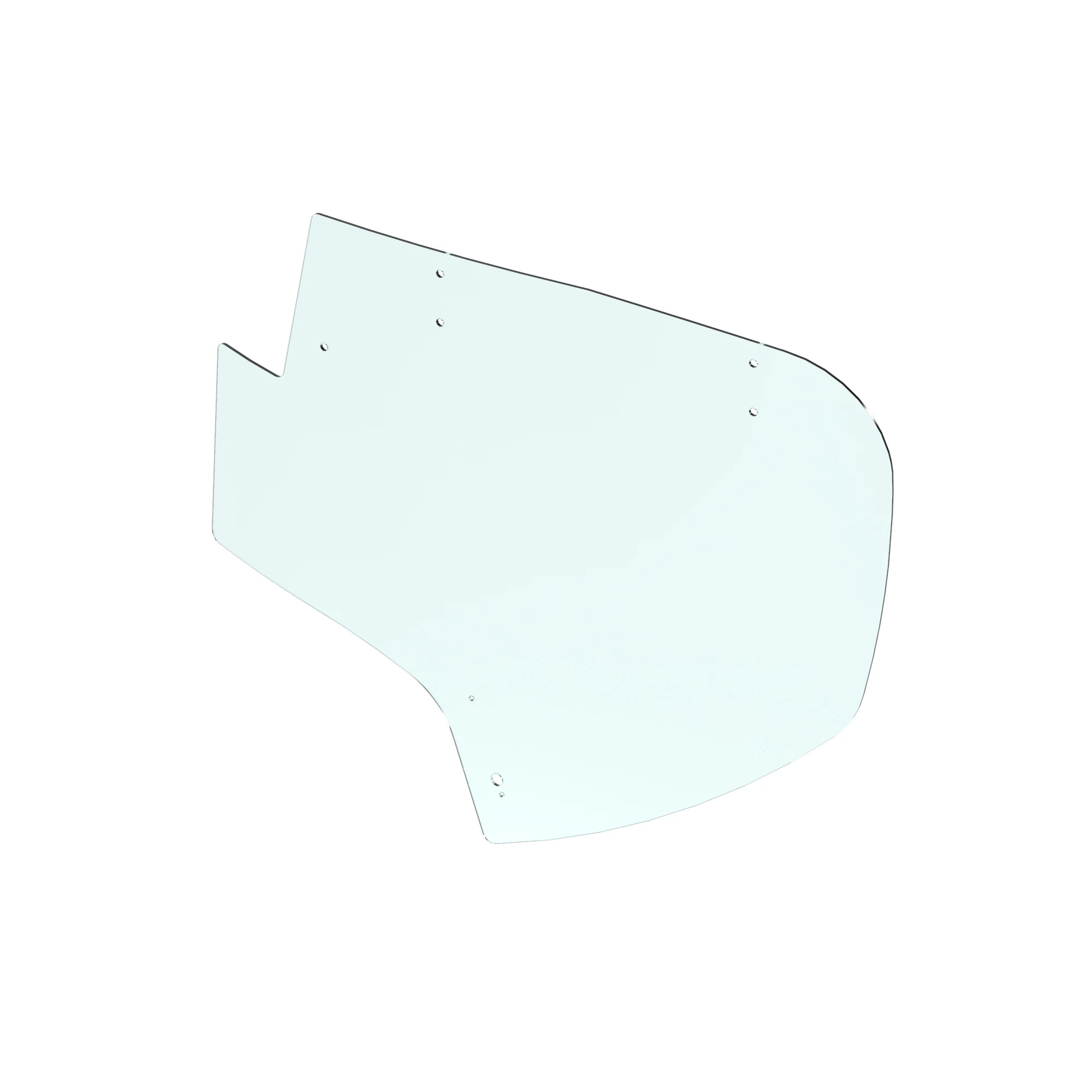 WINDOWPANE, DOOR, GLASS RH WITH SEA