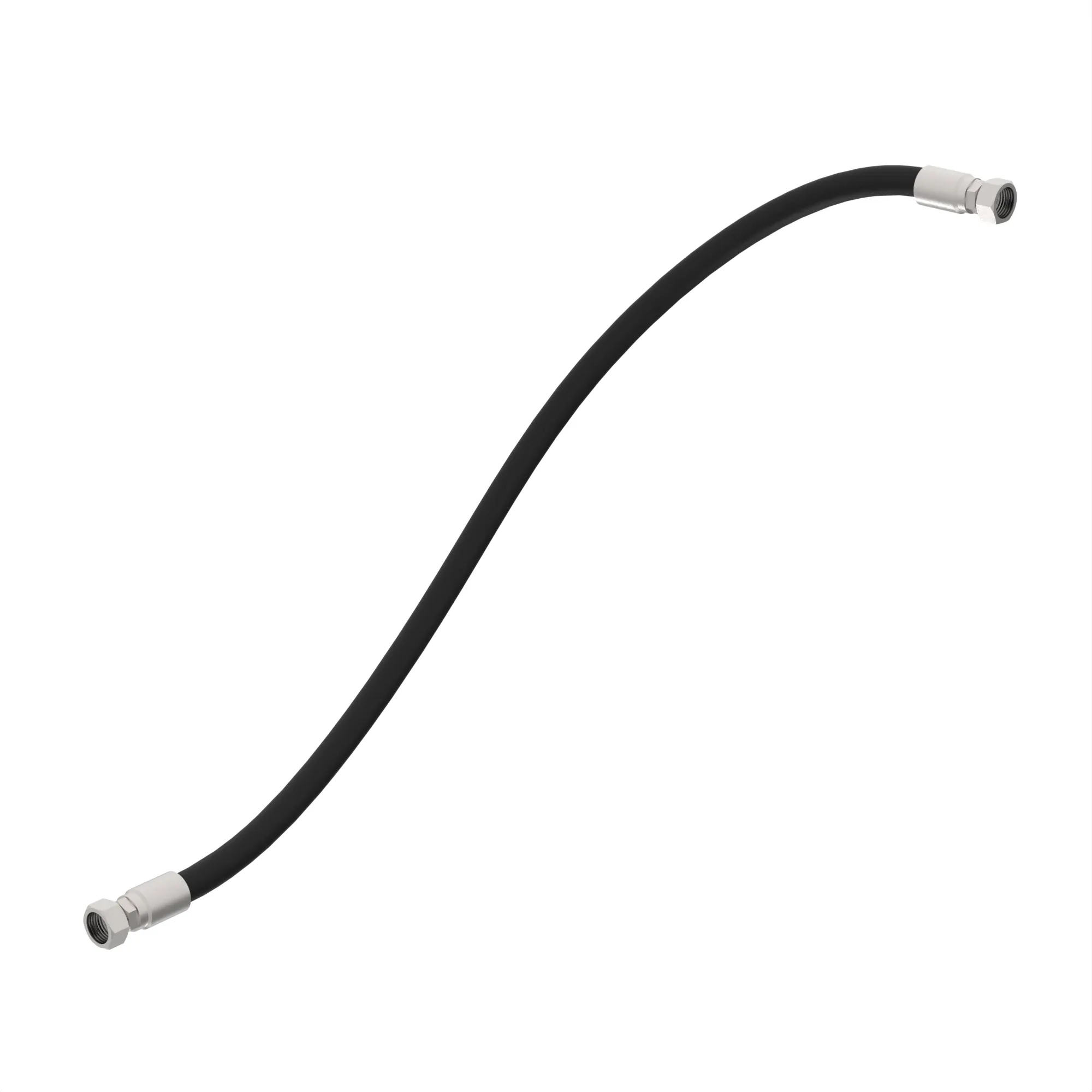 John Deere Feedroll Control Pressure Hydraulic Hose - AXE37813