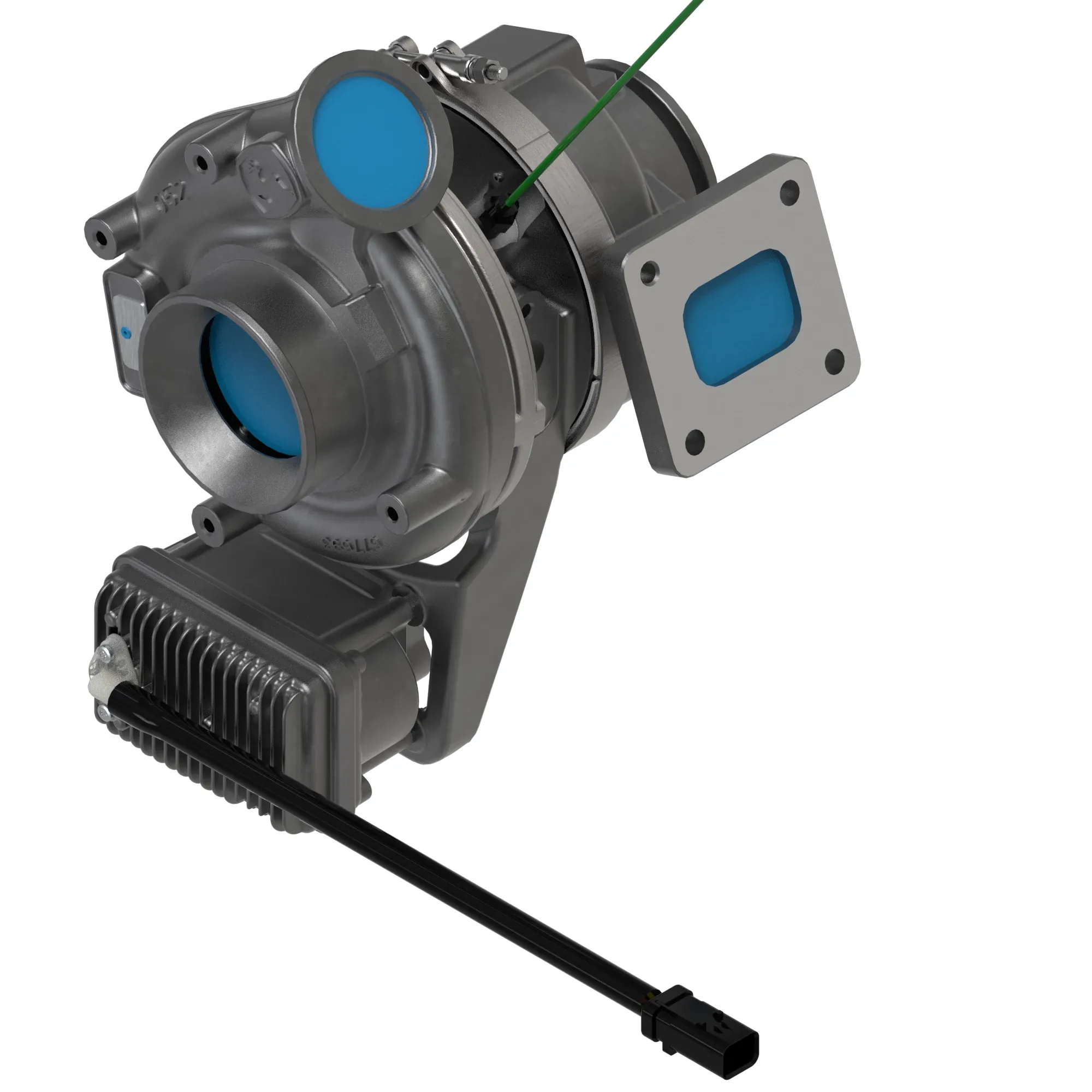 John Deere Low Actuator Turbocharger, 24 Volt - DZ127149