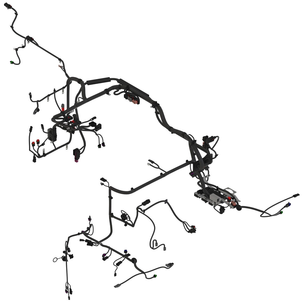 Cab Wiring Harness, Pq, R2, W/