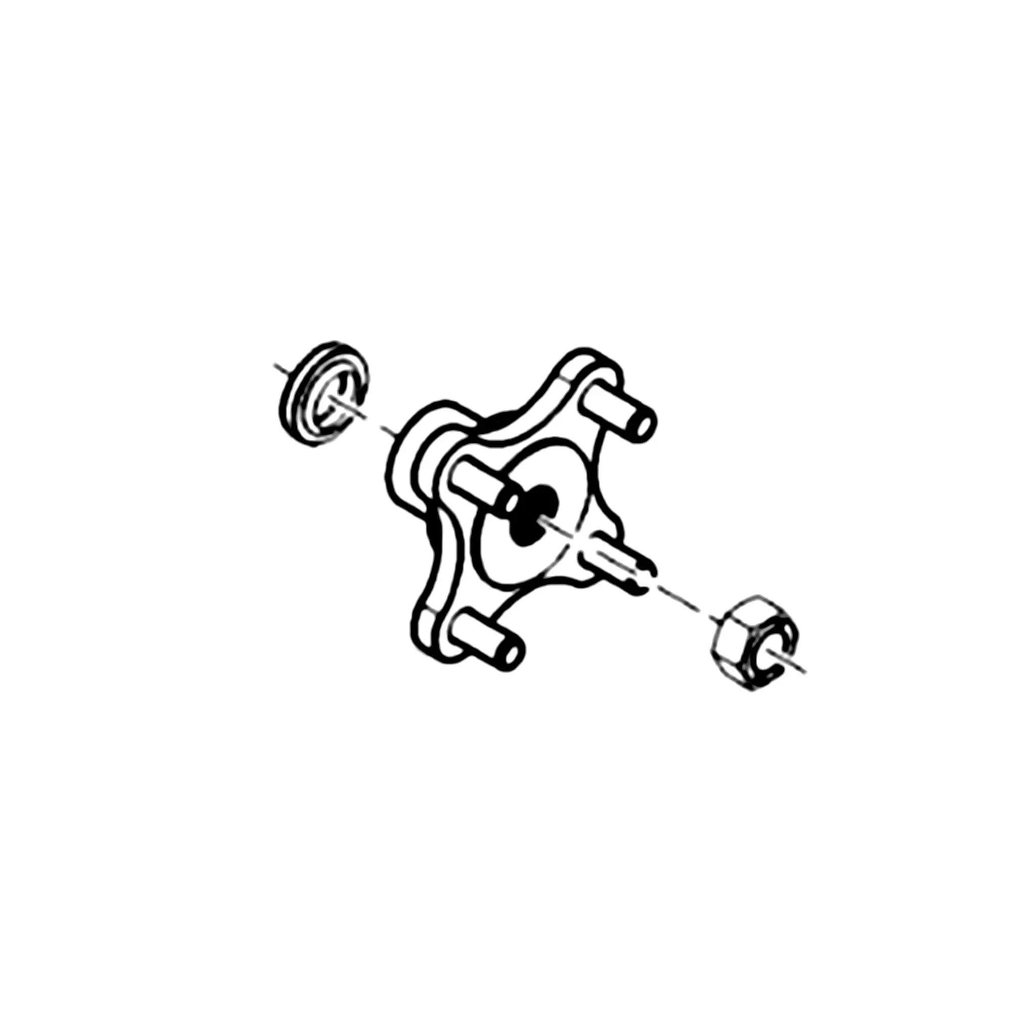 John Deere Hydrostatic Transmission Hub Kit - MIA12323