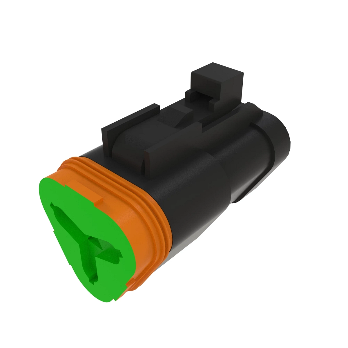 CONN DEUTSCH DT 3W MS BLK PLSTC