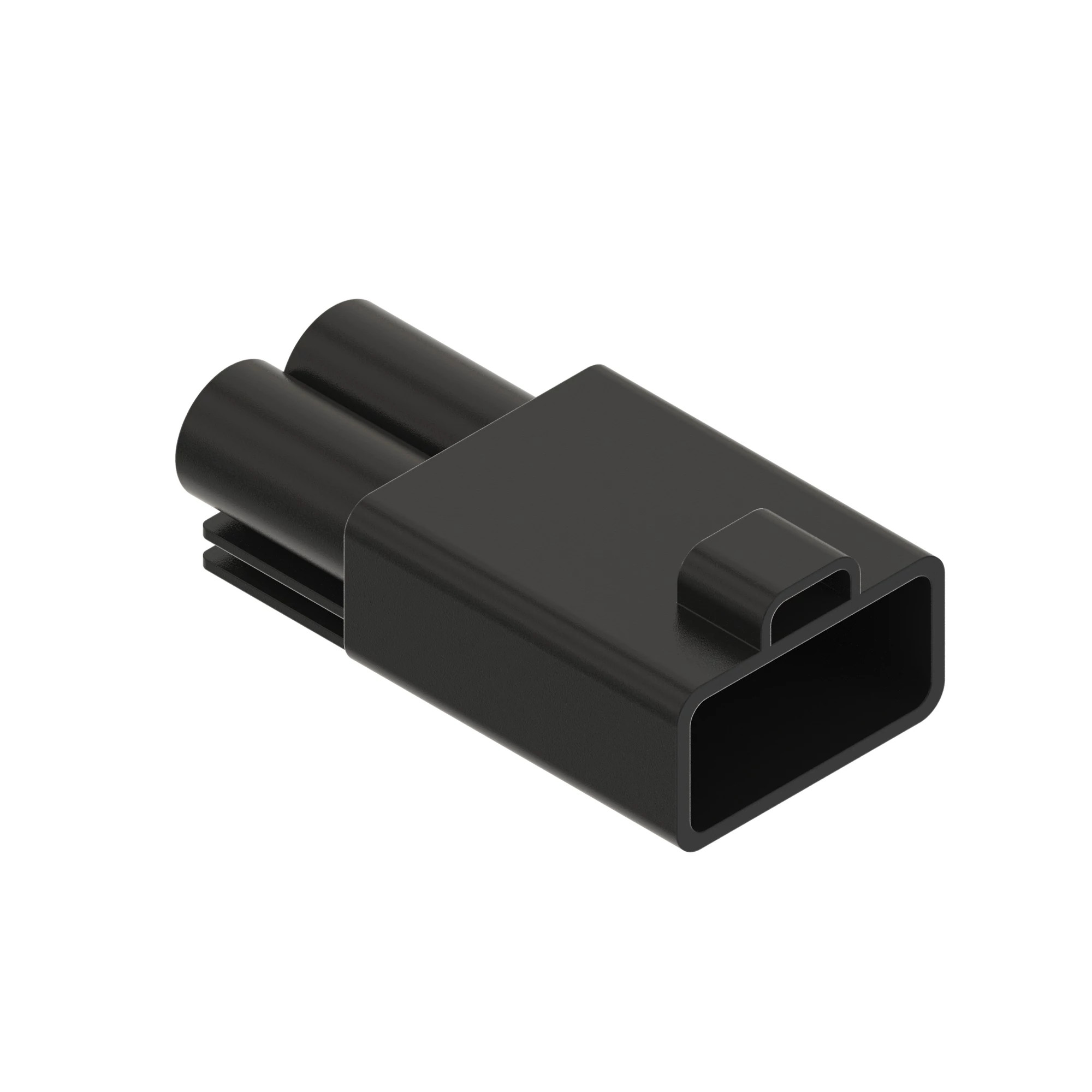 CONN APTIV DCS1 2W MS BLK PLSTC