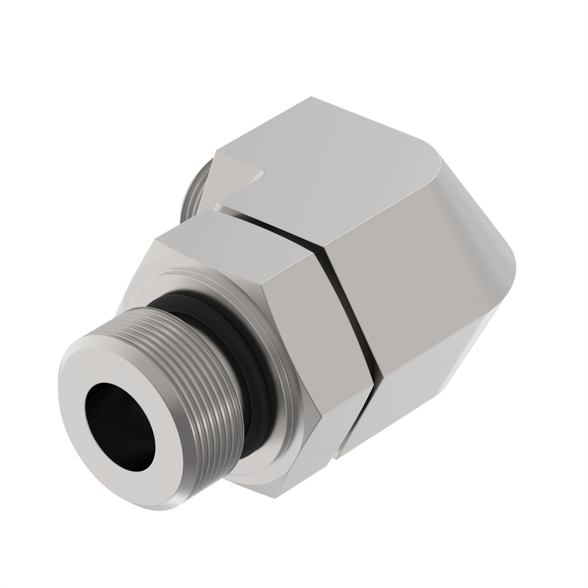 FITTING, RESTRICTOR 90 DEGREE MALE-