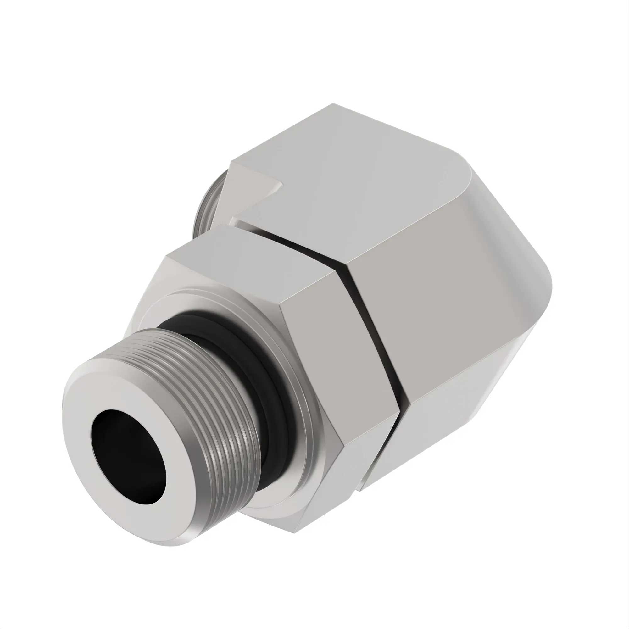FITTING, RESTRICTOR 90 DEGREE MALE-