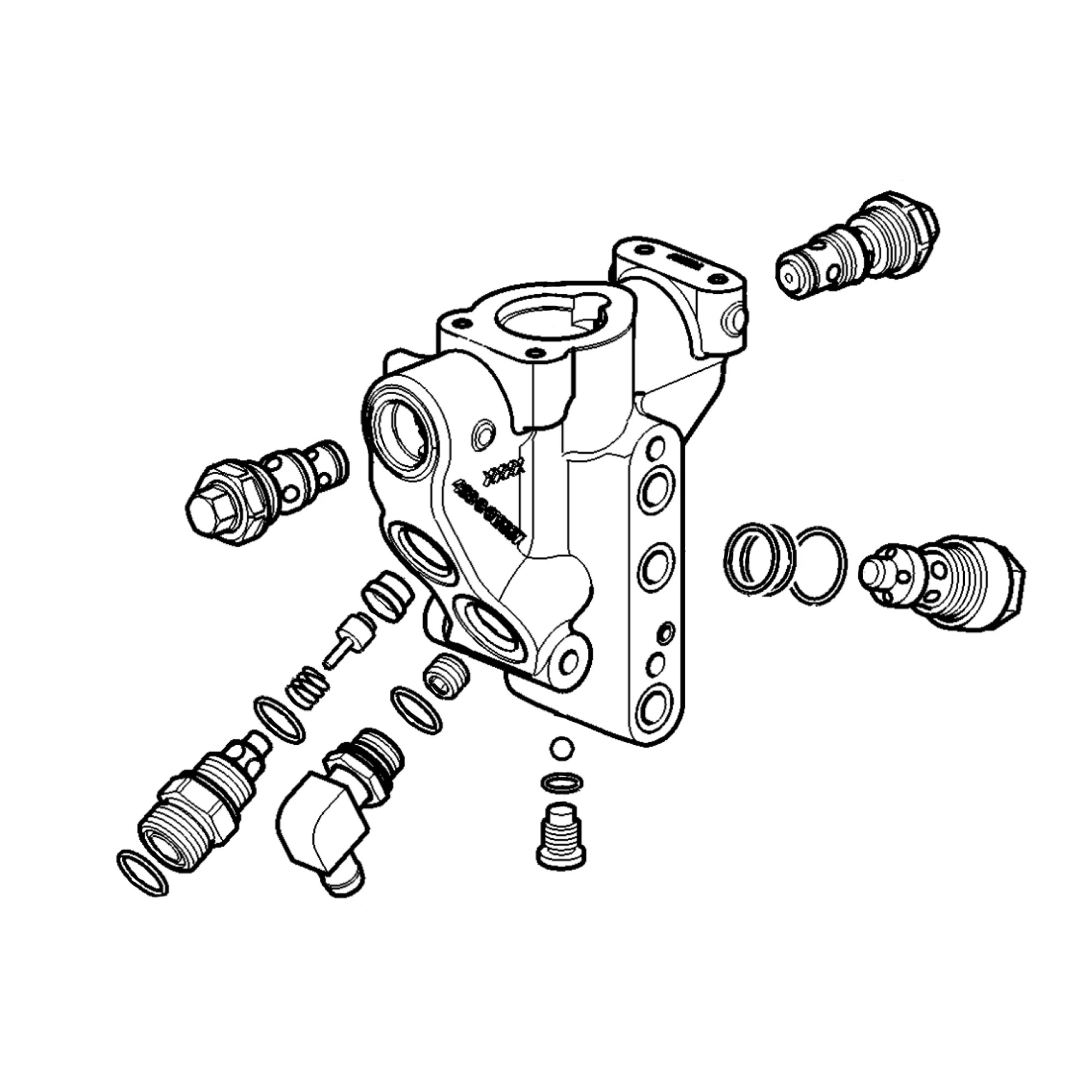 John Deere Hitch Control Valve - AL232503