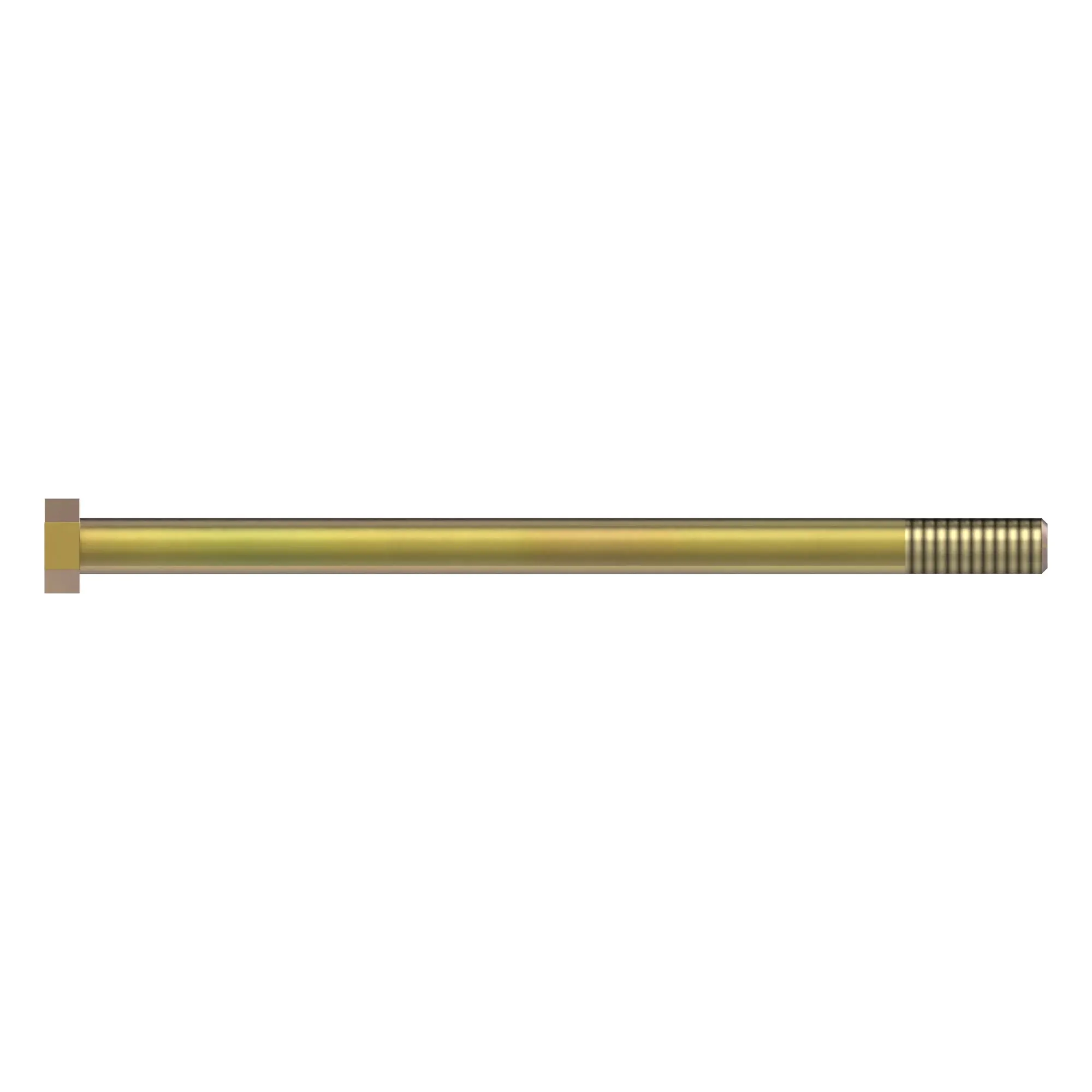BOLT, 3/8NC X 6 1/2 YELLOW ZINC