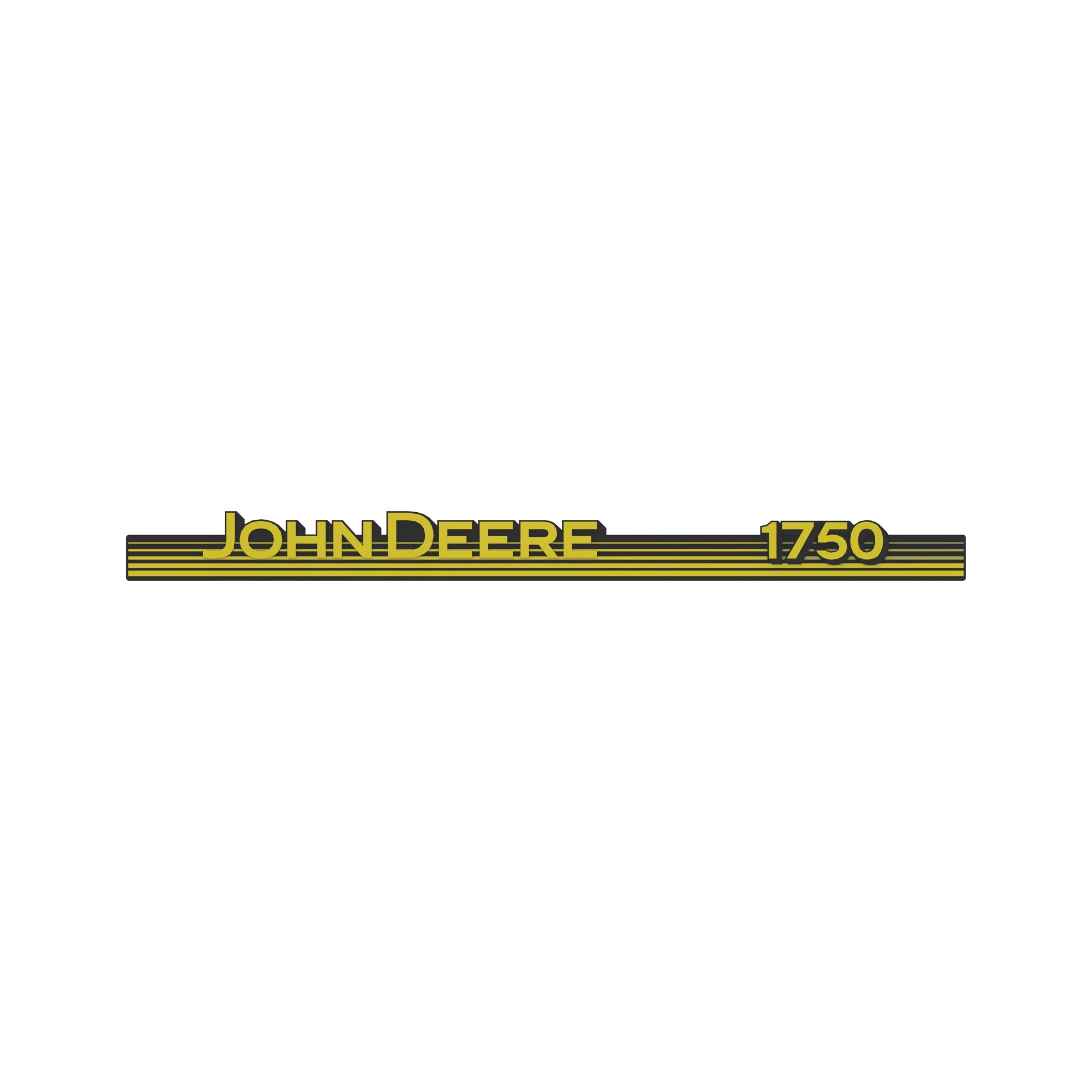 John Deere John Deere 1750 Model Label - A69184