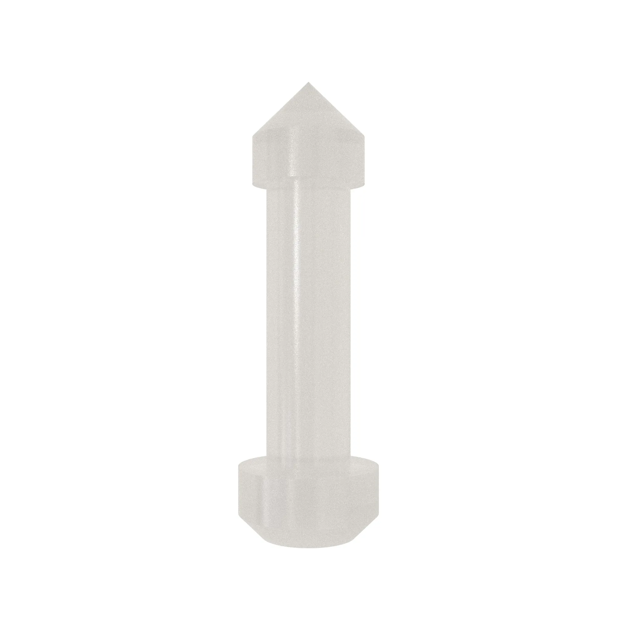 TYCO 2.4MM WHITE BLIND PLUG