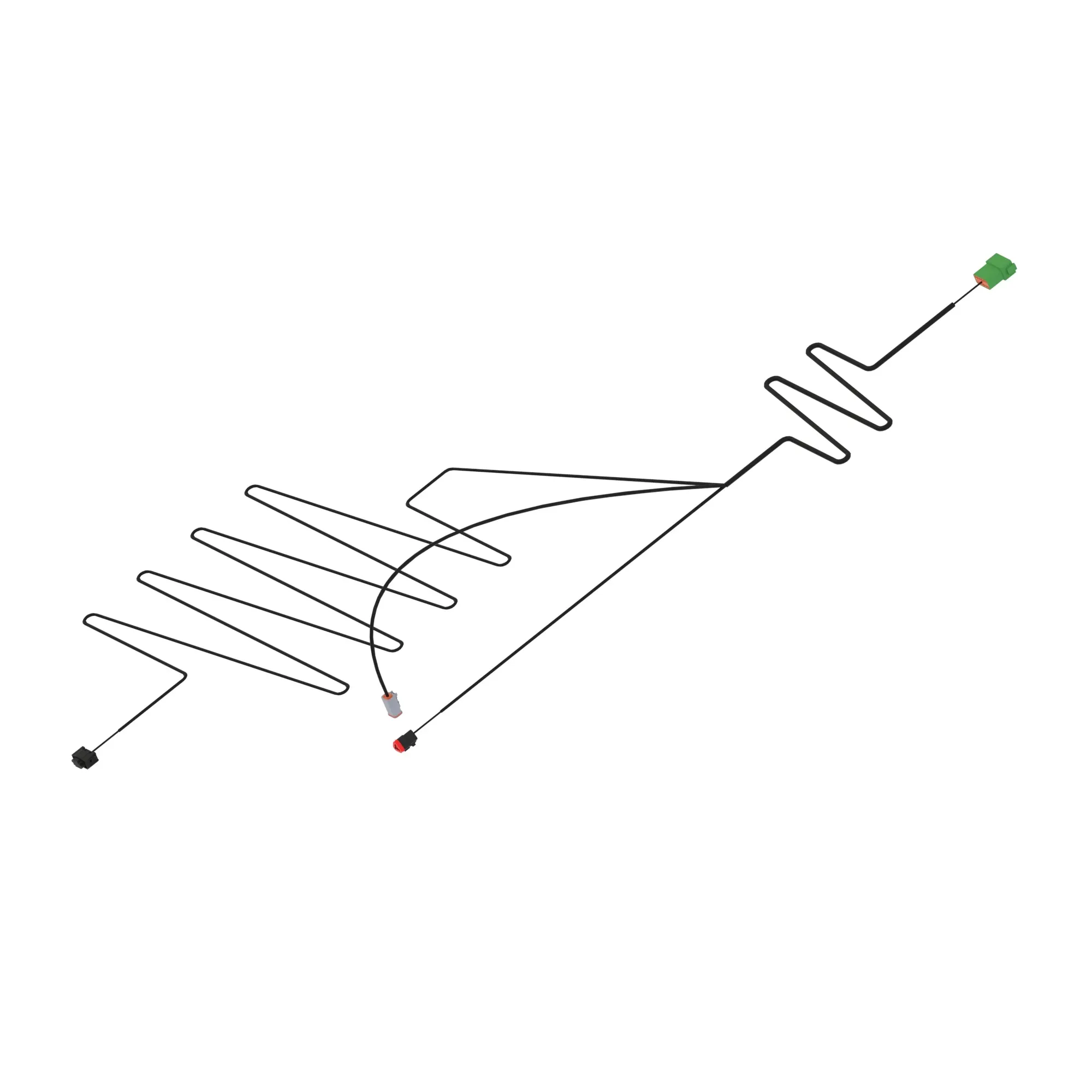 John Deere Chassis Harness Field Installed