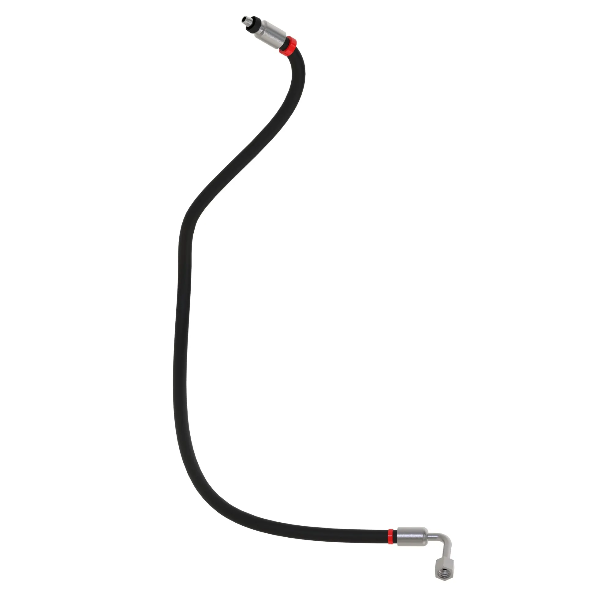 John Deere Left Controller Port T Hydraulic Hose - AT370705
