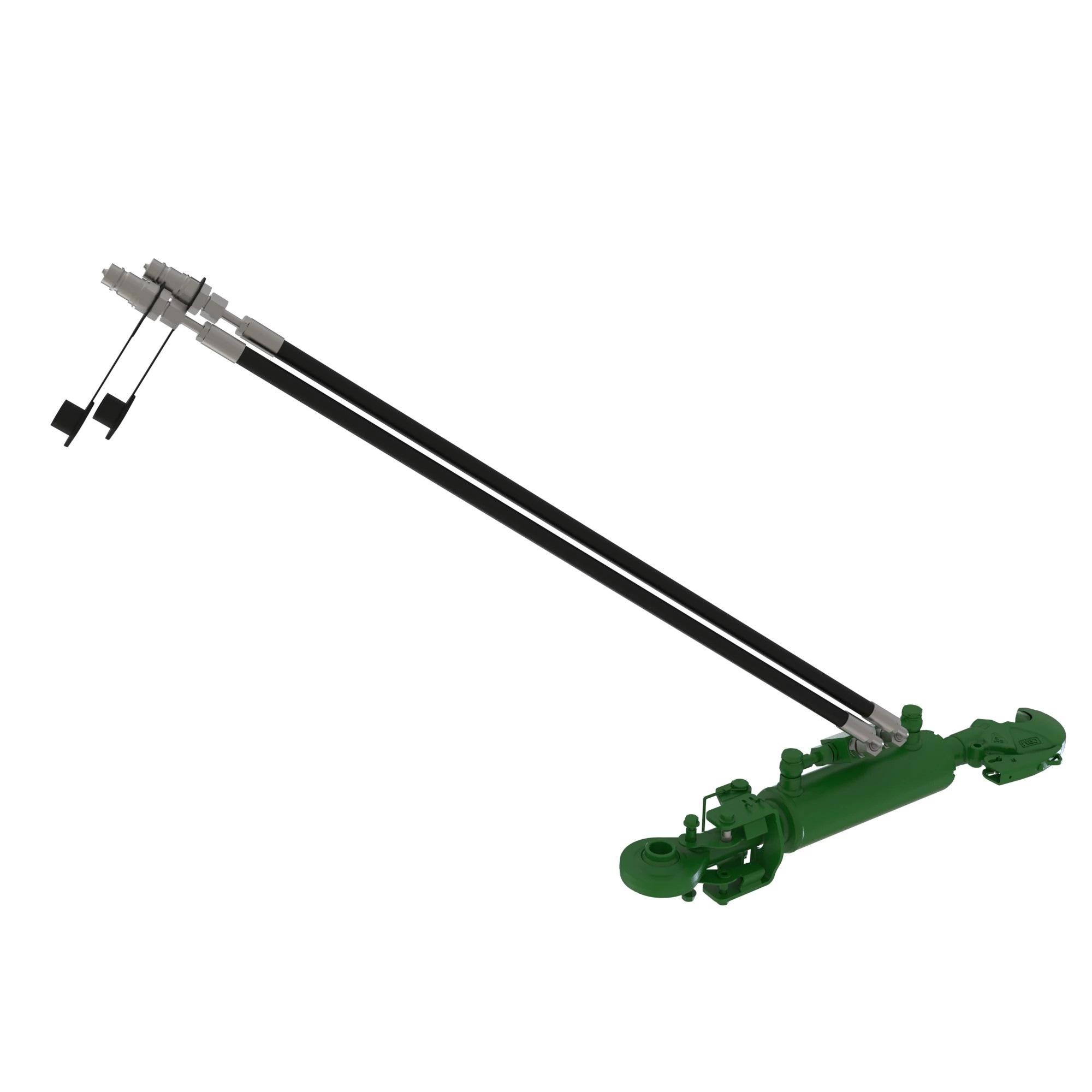⚙️ BL15077: Enganche central hidráulico, categoría 2 John Deere 🚜