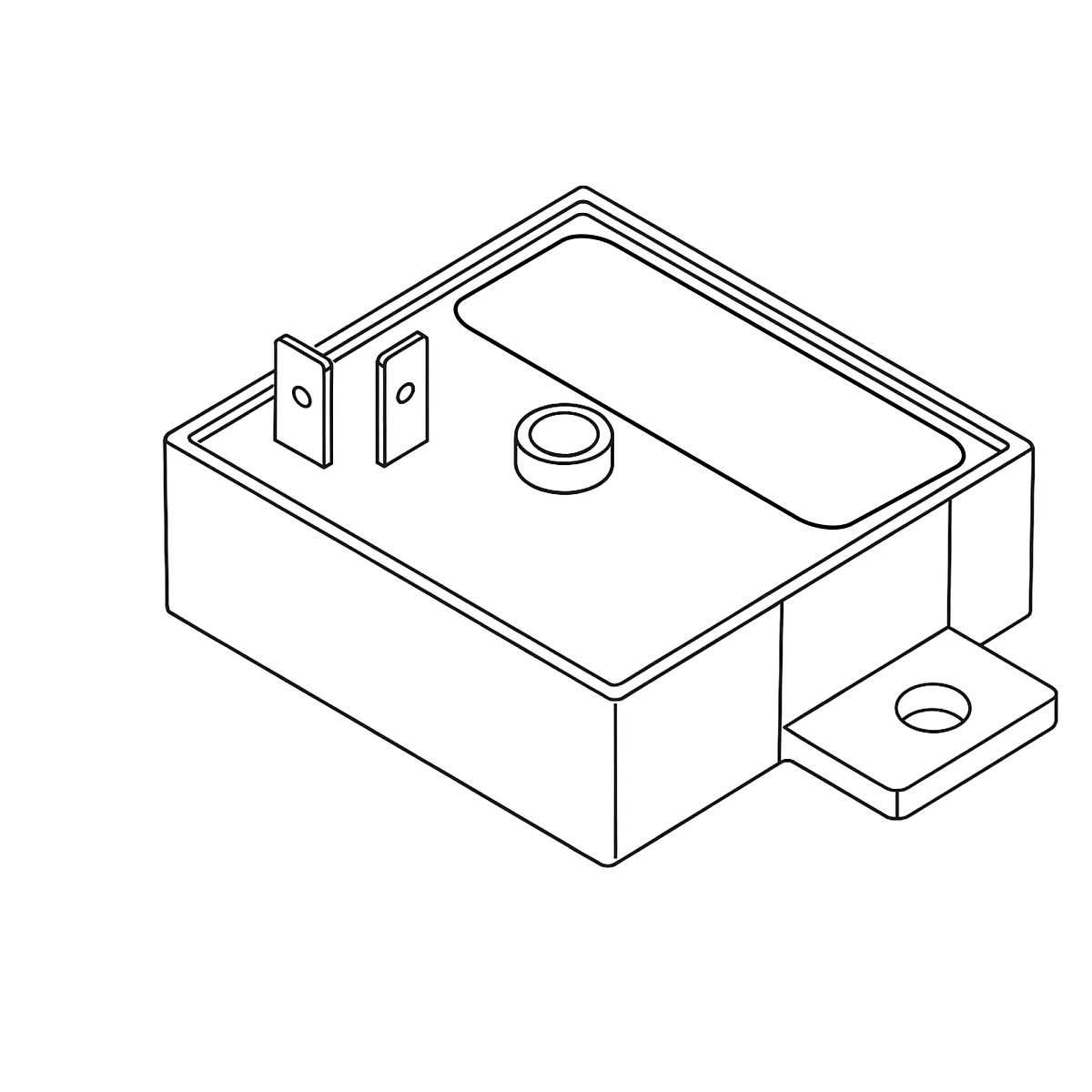 John Deere Warning Lamp Flasher - RE599035