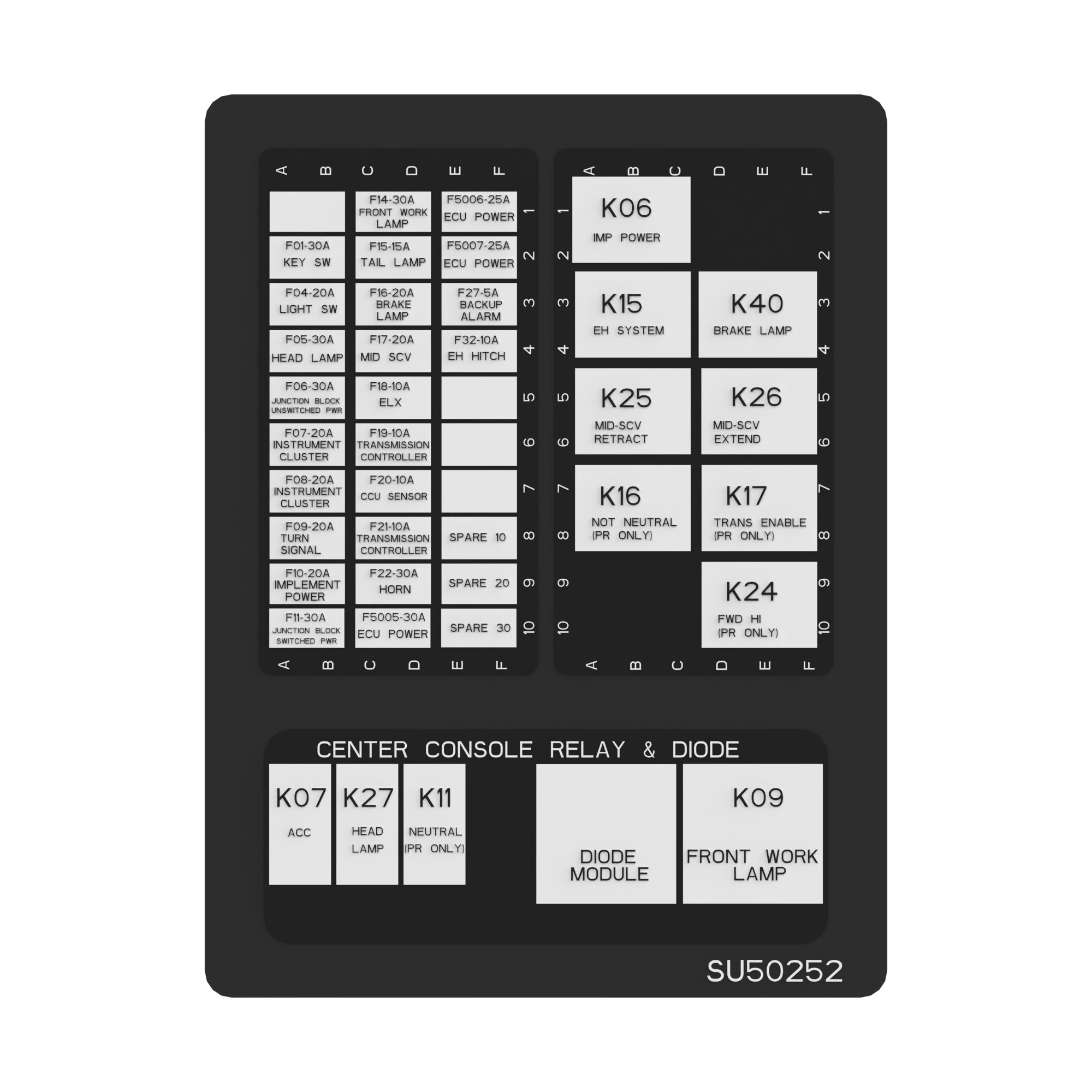 John Deere Label - SU50252