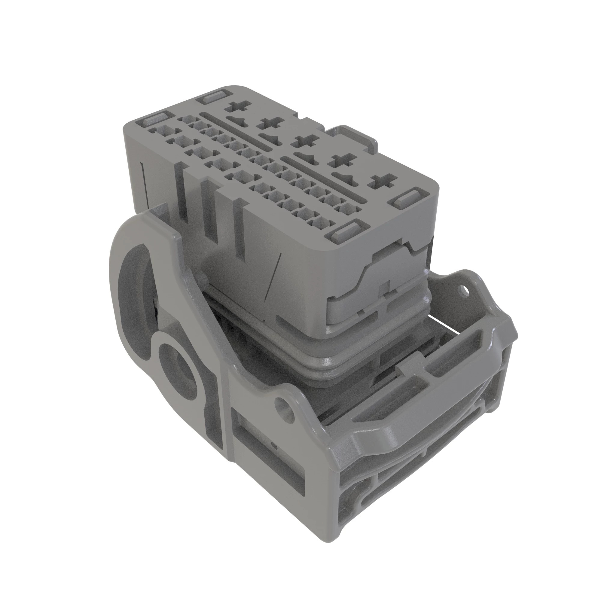 CONN MOLEX CMC 28W FS GRY PLSTC