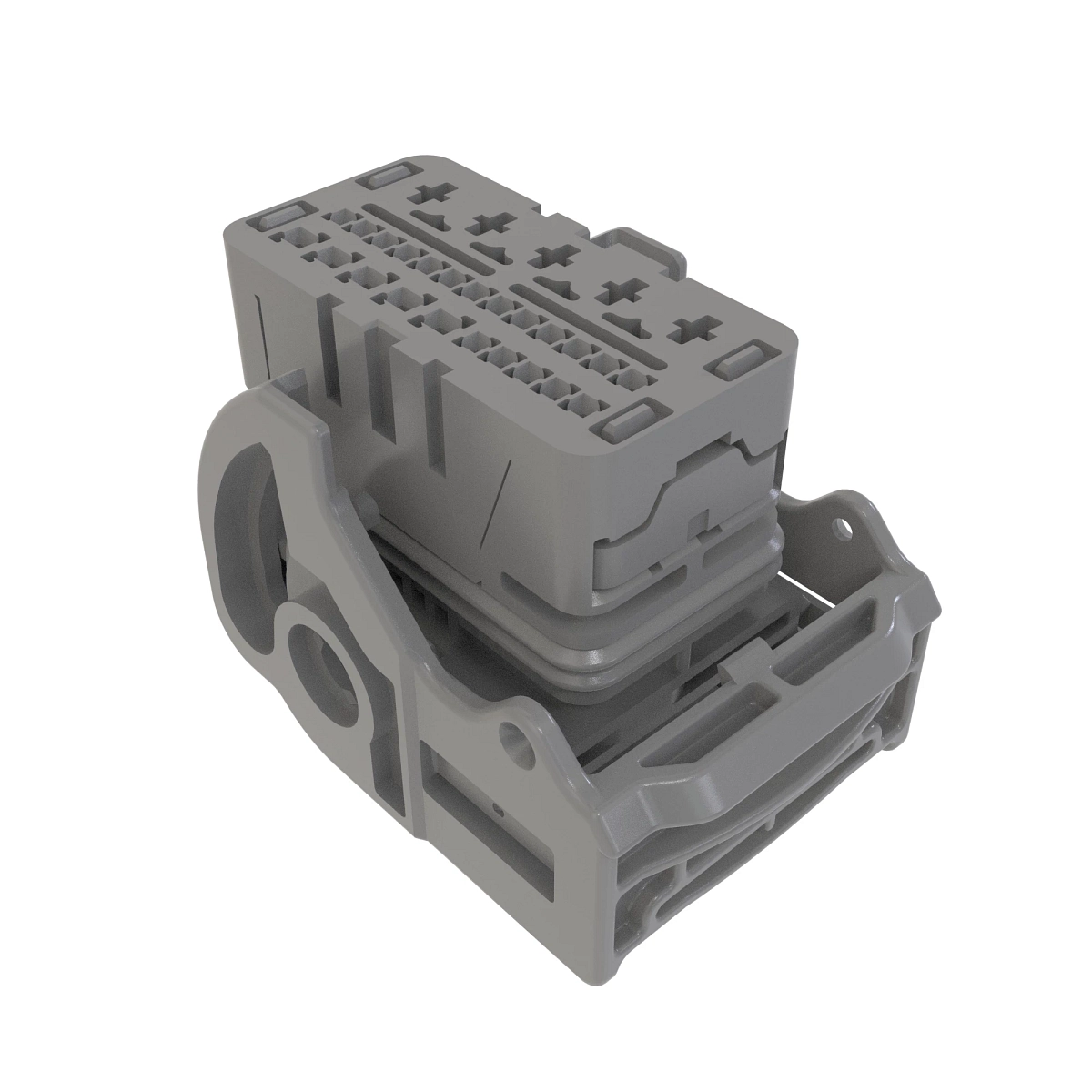 Conn Molex Cmc 28W Fs Gry Plstc