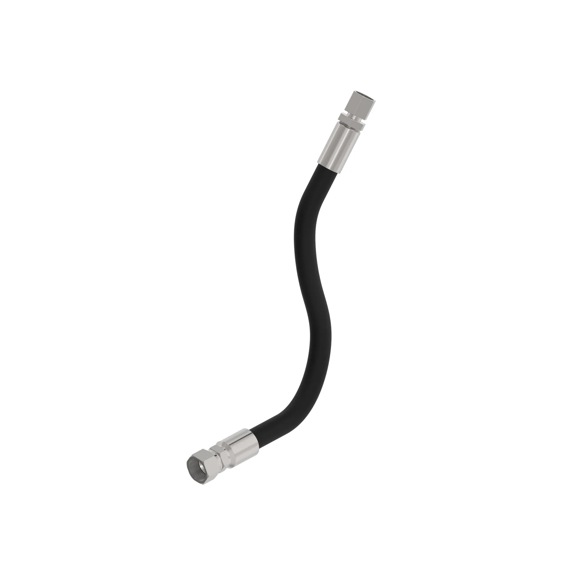 John Deere Feed Flow Divider Valve to Hydraulic Motor Hose - CB11437593