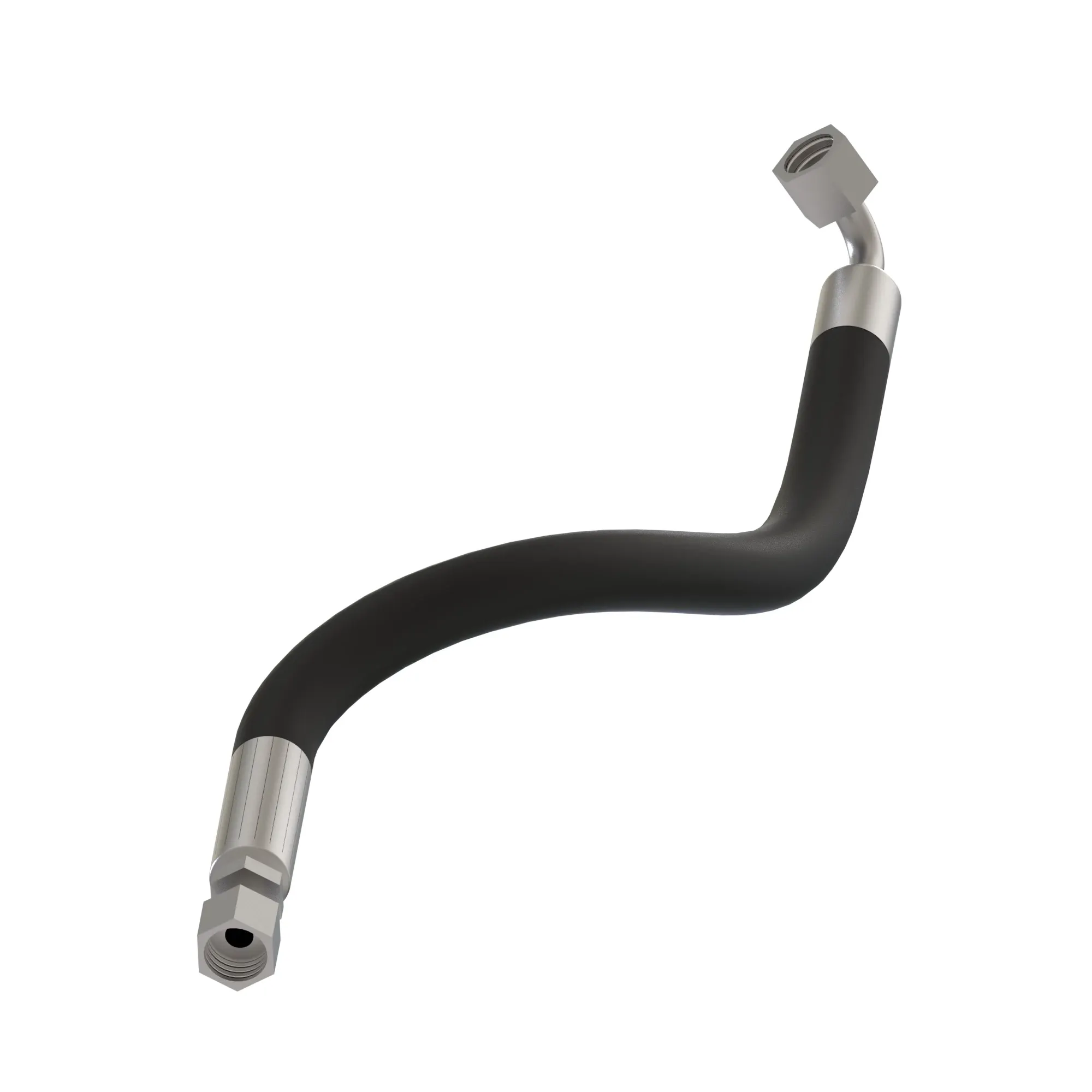 John Deere Fan Drive Fabricated Hydraulic Hose - AT373155
