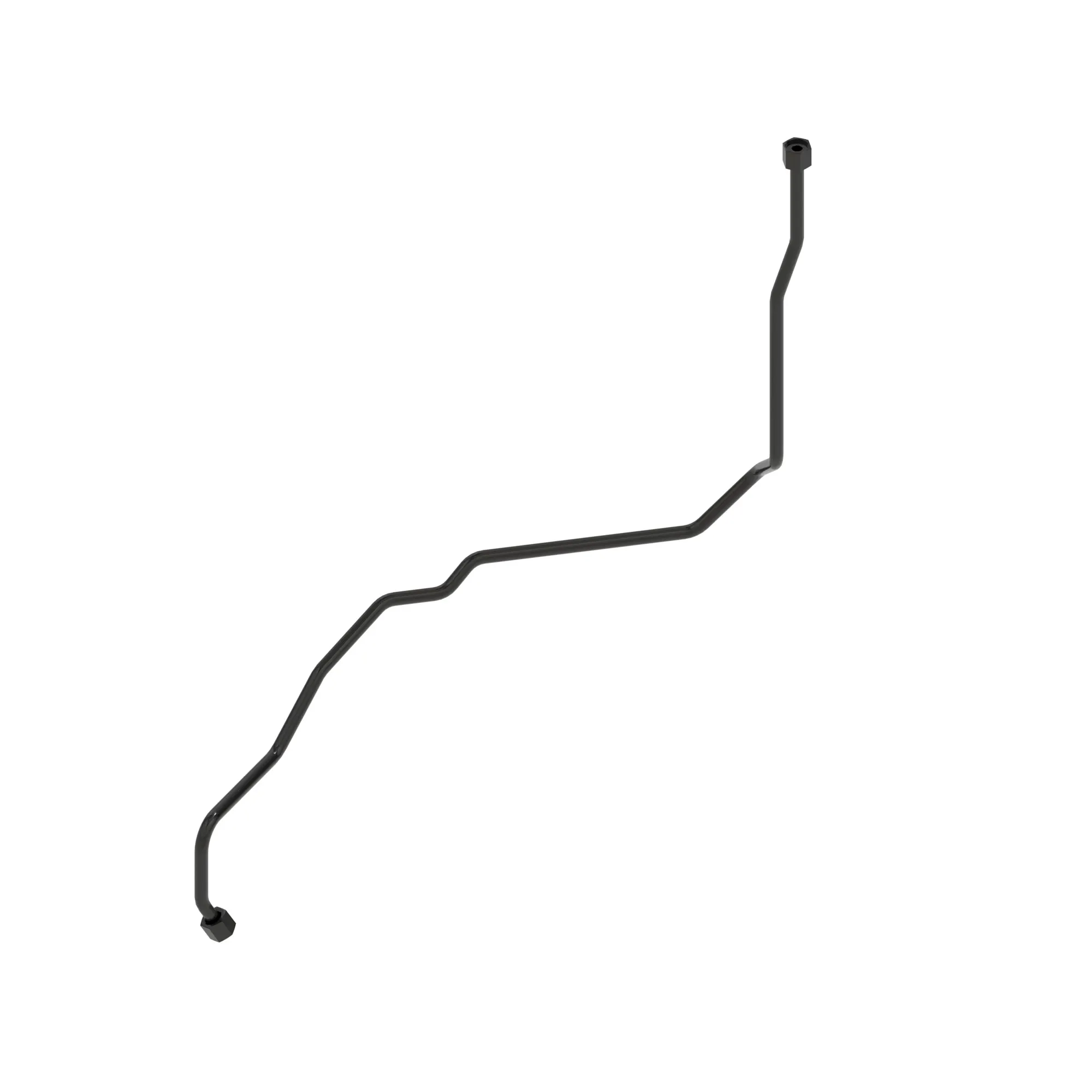John Deere RH Steering Oil Line - RE72525