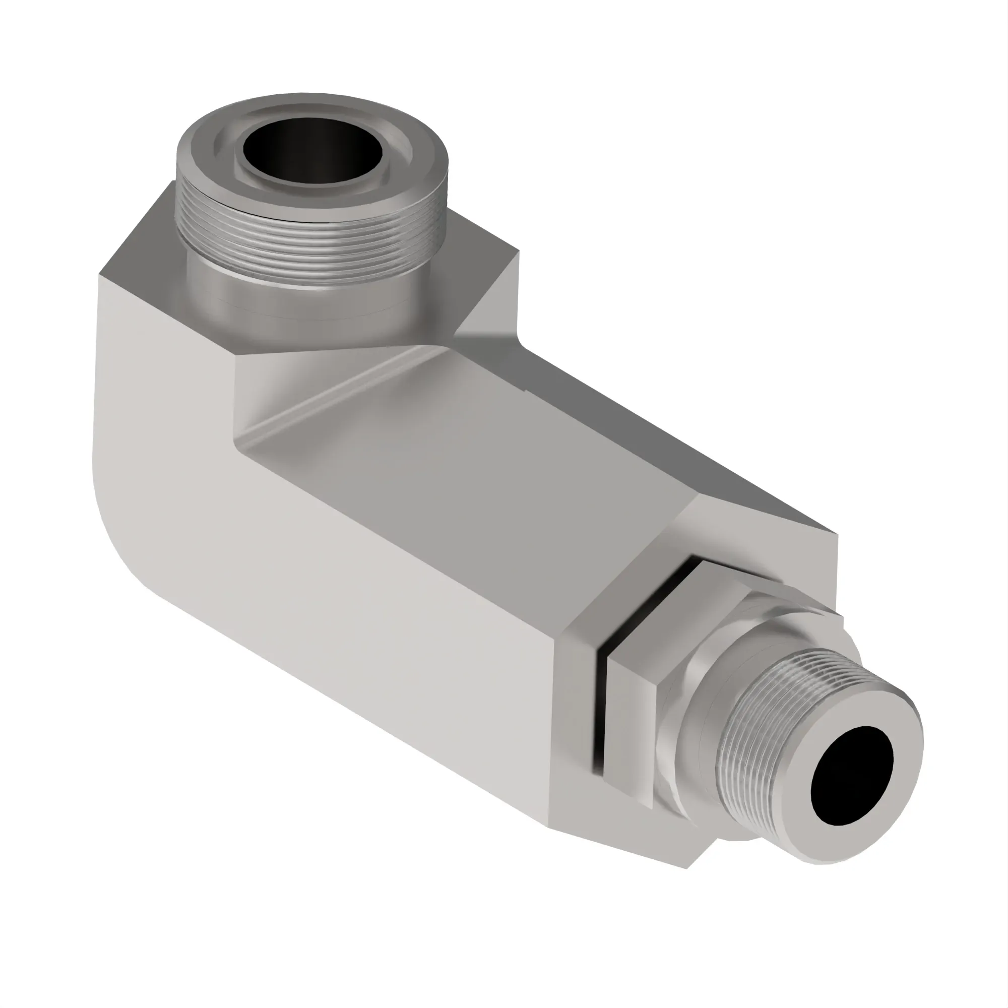 90 DEG ADJ STUD ELB LONG,ORFS(SDEL)