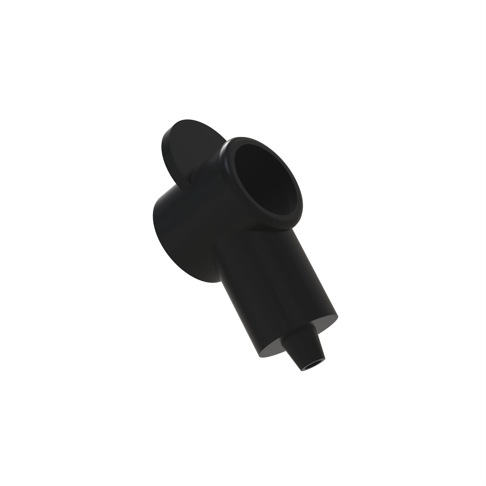 ACCY VTE CAP BLK PLSTC