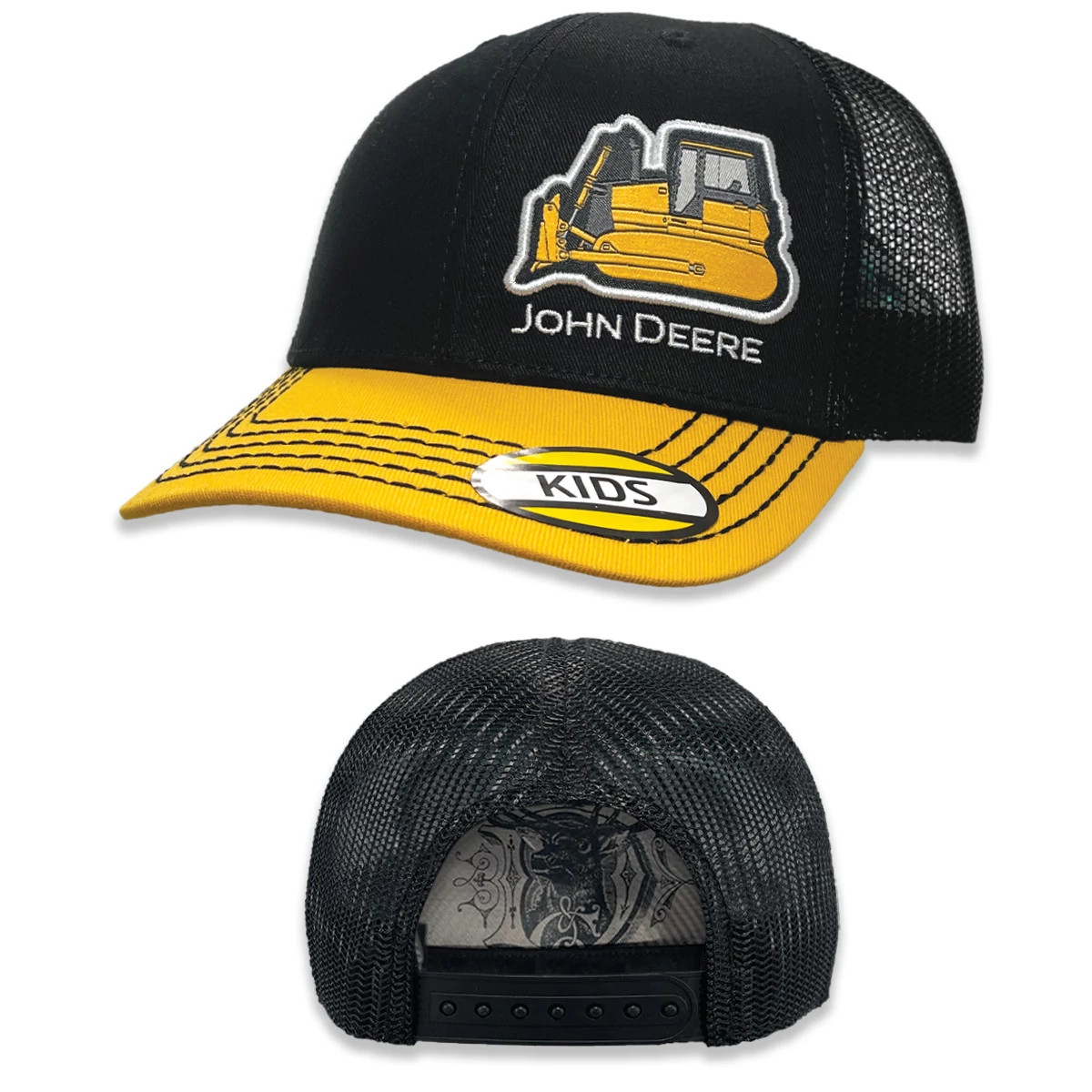 Kids Construction Patch Hat