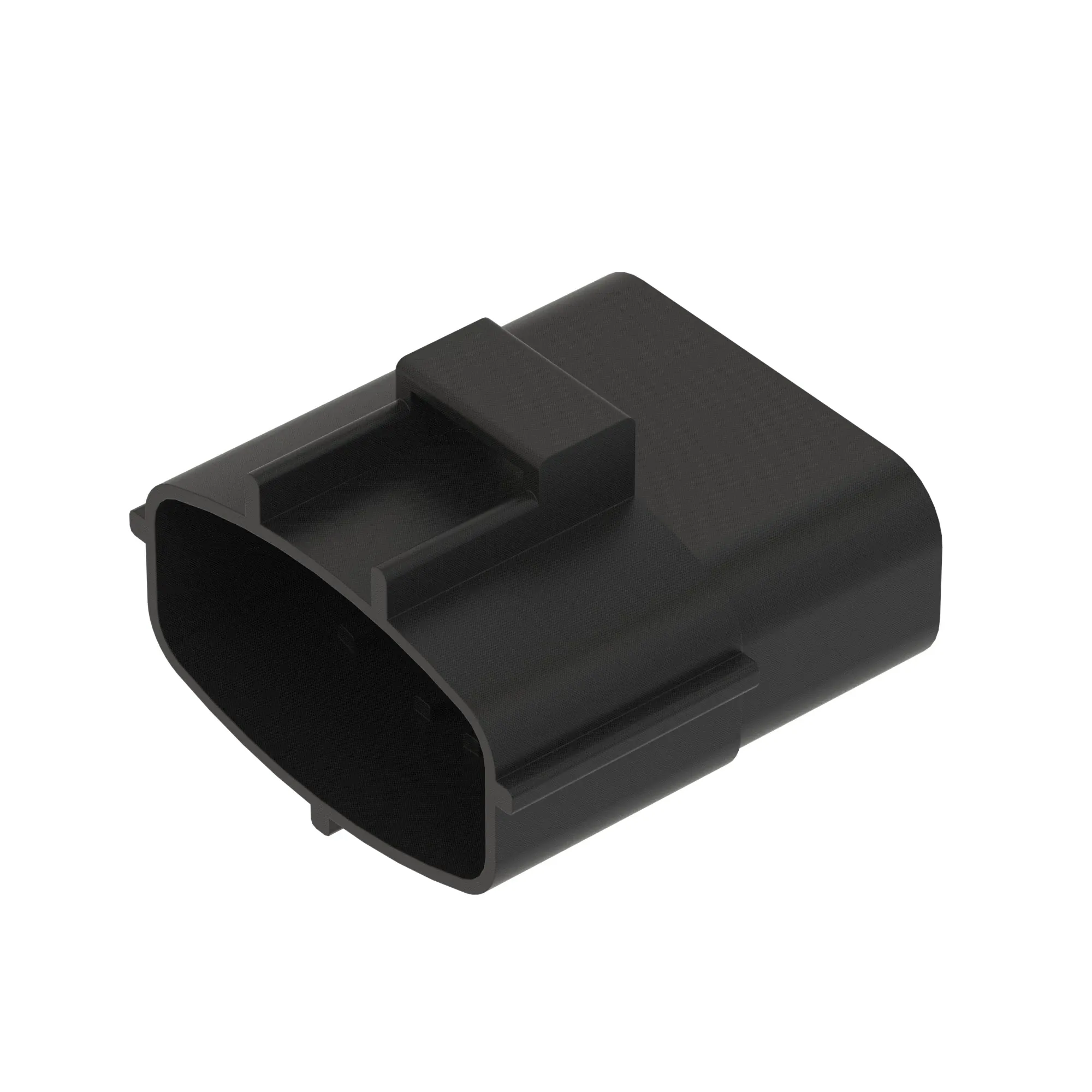Tyco Econoseal 12W M Sld Blk Plst