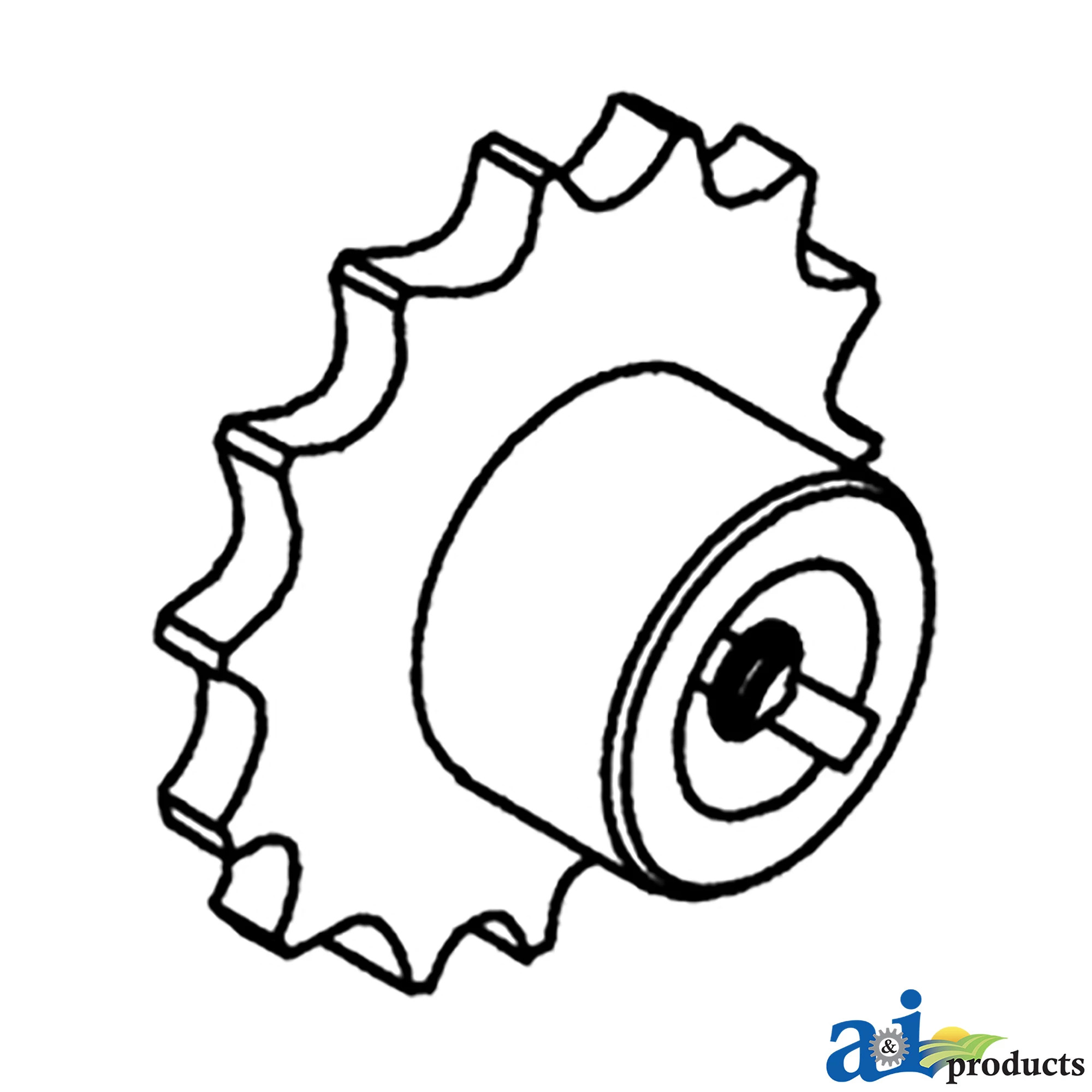 ⚙️ A-AH84243: Piñón de Cadena John Deere 🚜✅ | Procomex