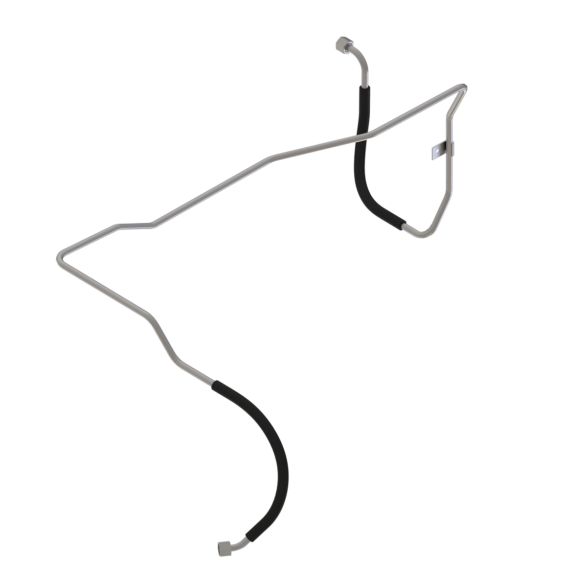 Oil Line, Steering, LH, 120&135 HP
