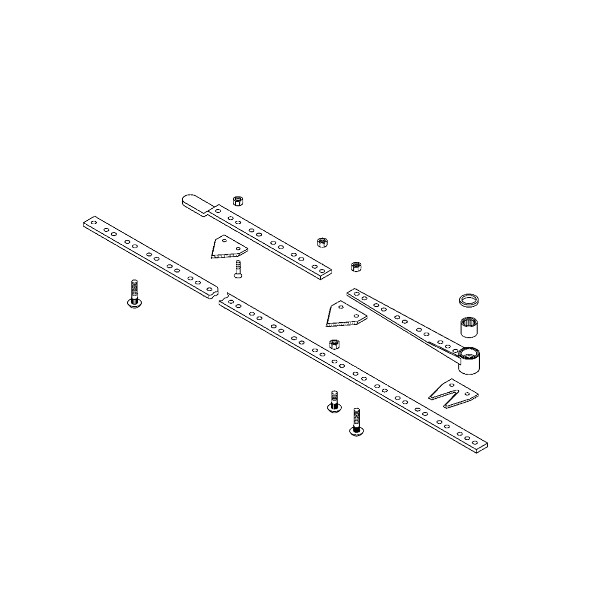 John Deere Left Side Underserrated Cutterbar, 9 Feet - AE52064