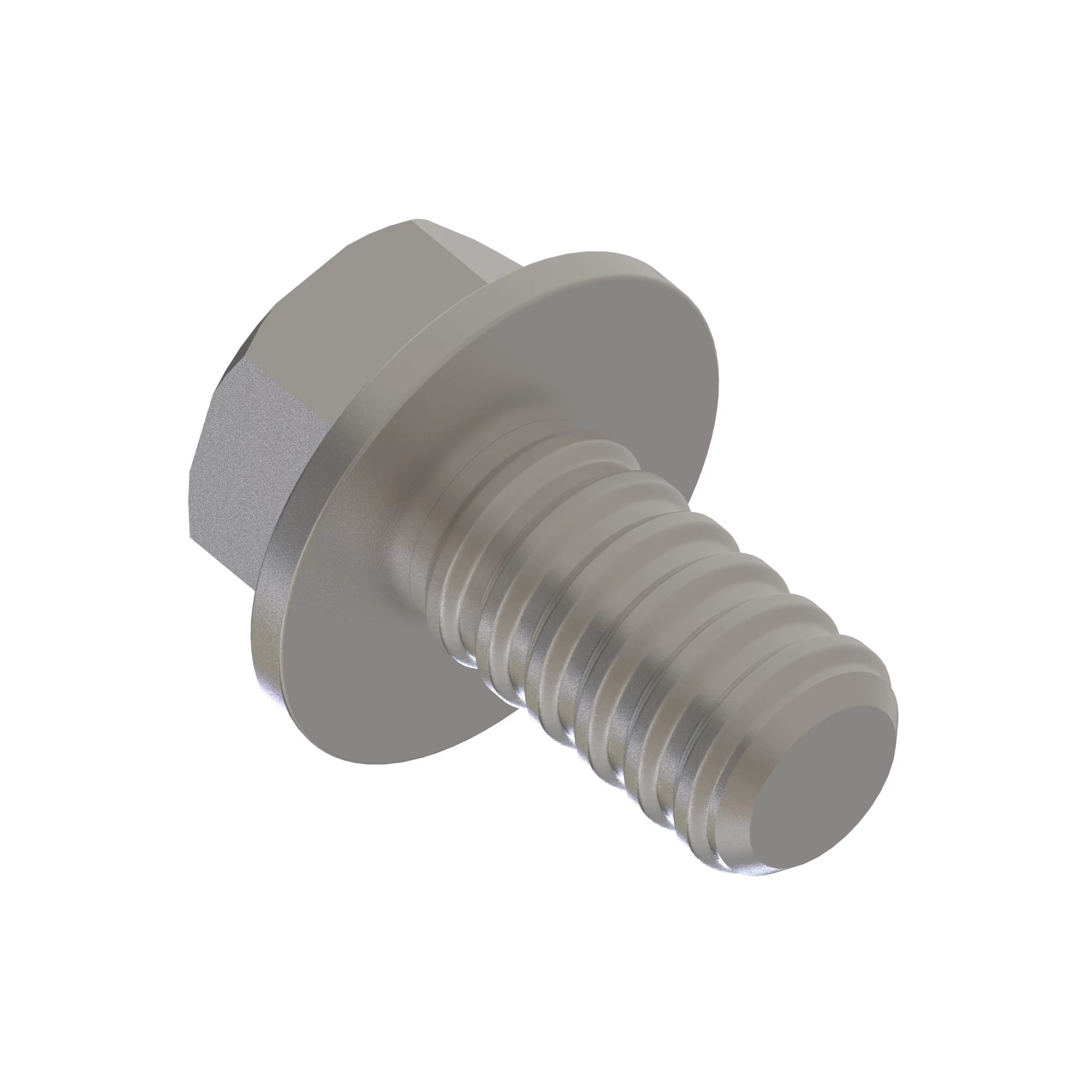 SCREW, FLANGED, HEX HEAD M5X0.8-10