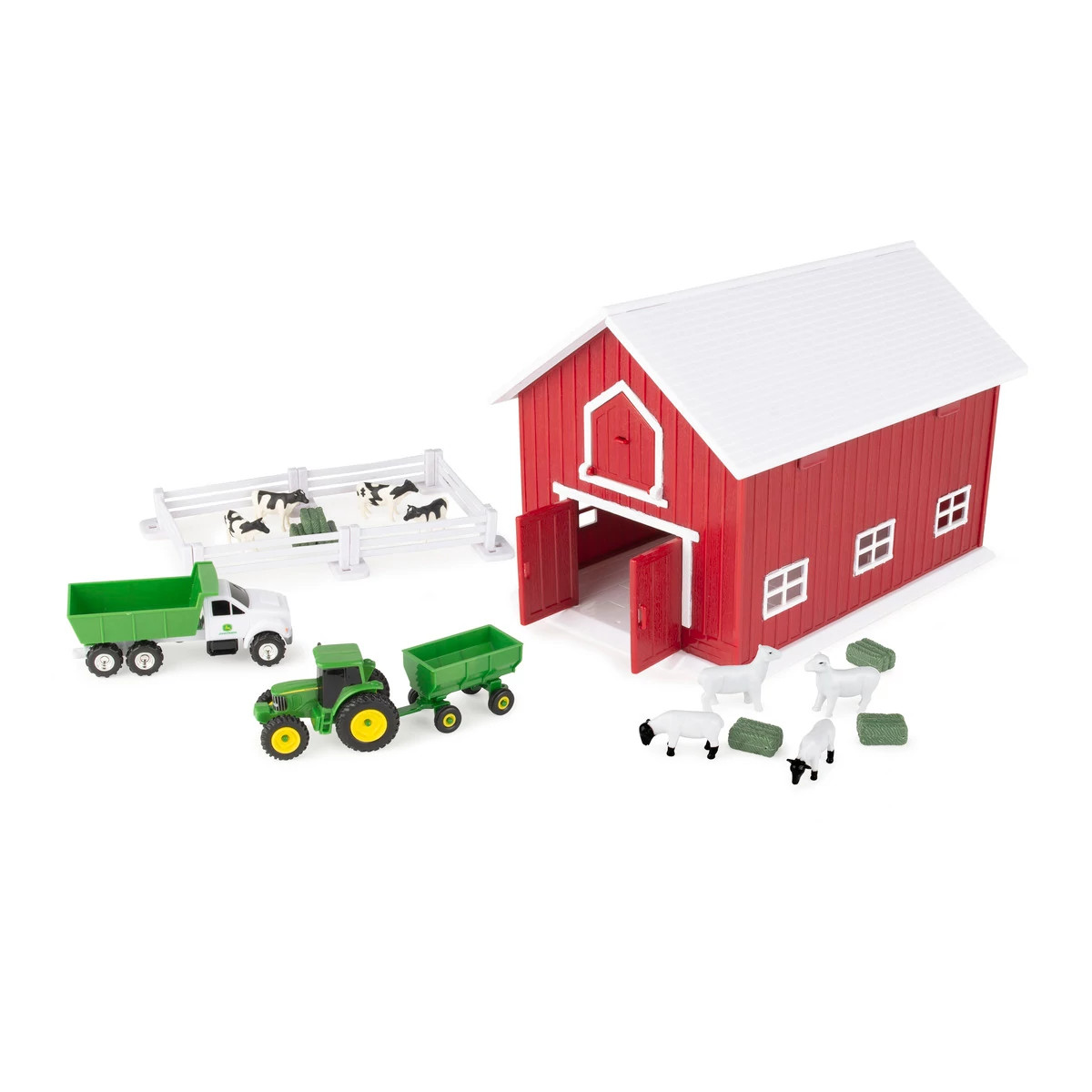 "1/64 Red Barn Playset"