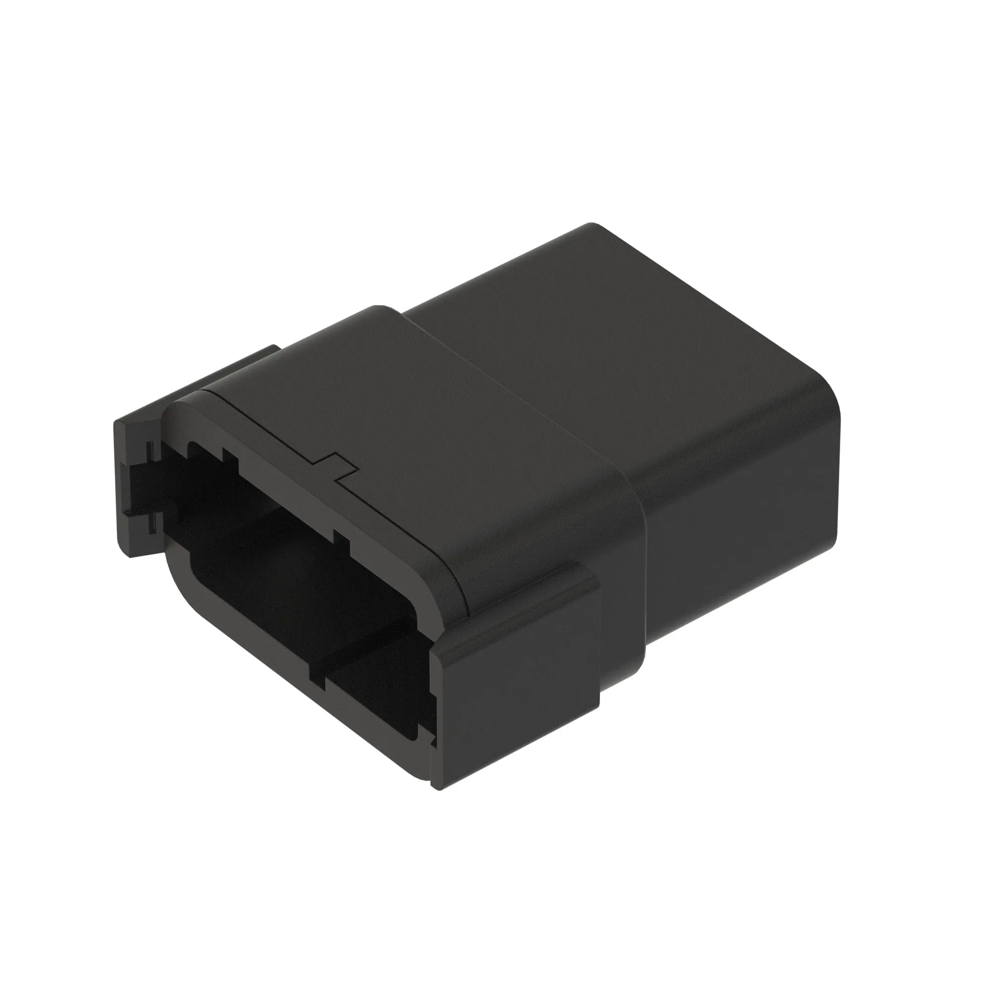Conn Deutsch Dtm 12W F Sld Blk Plst
