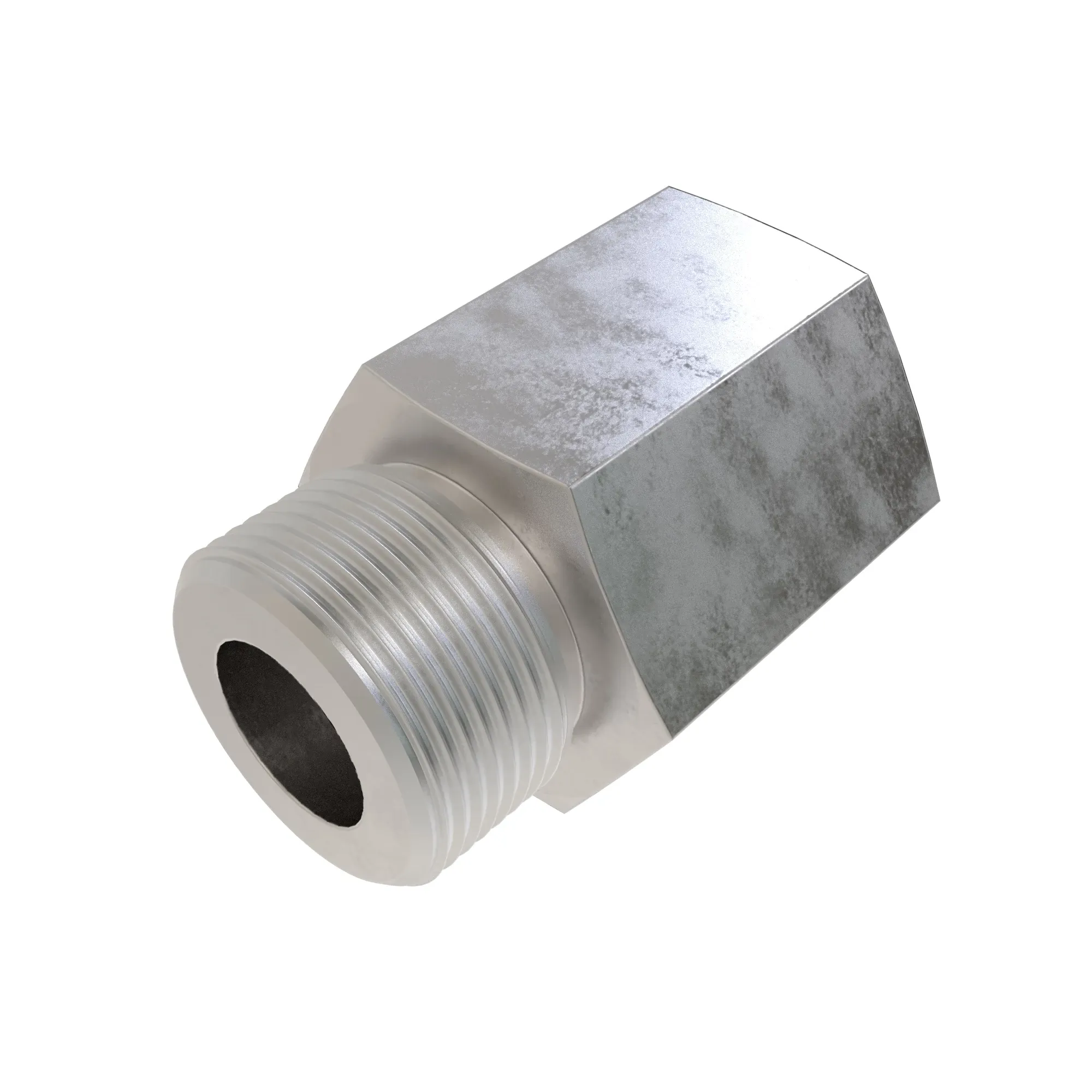 John Deere External to Internal Thread Adapter Fitting - RE171599