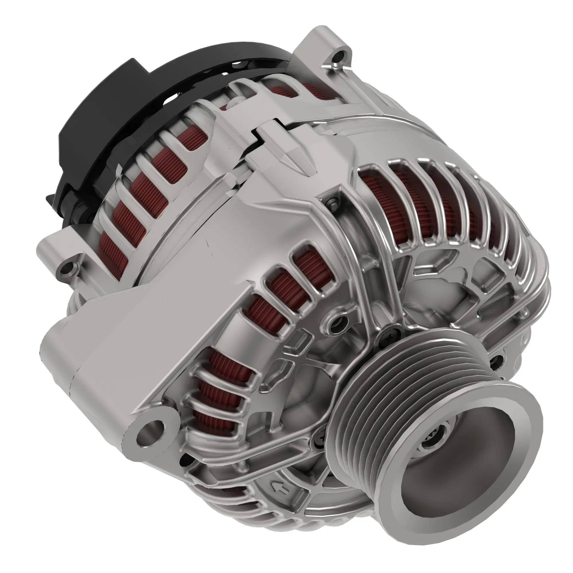 John Deere Alternator, 12 Volt, 90 Amp - RE537507