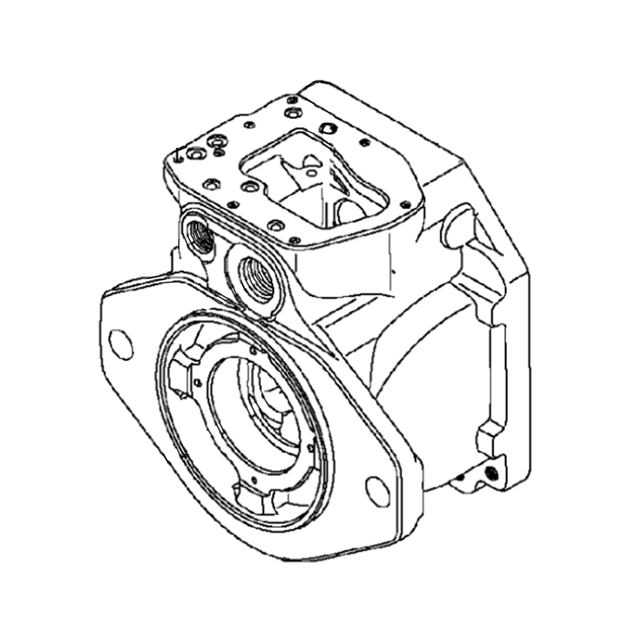 John Deere Hydraulic Pump Case - FXB00005085