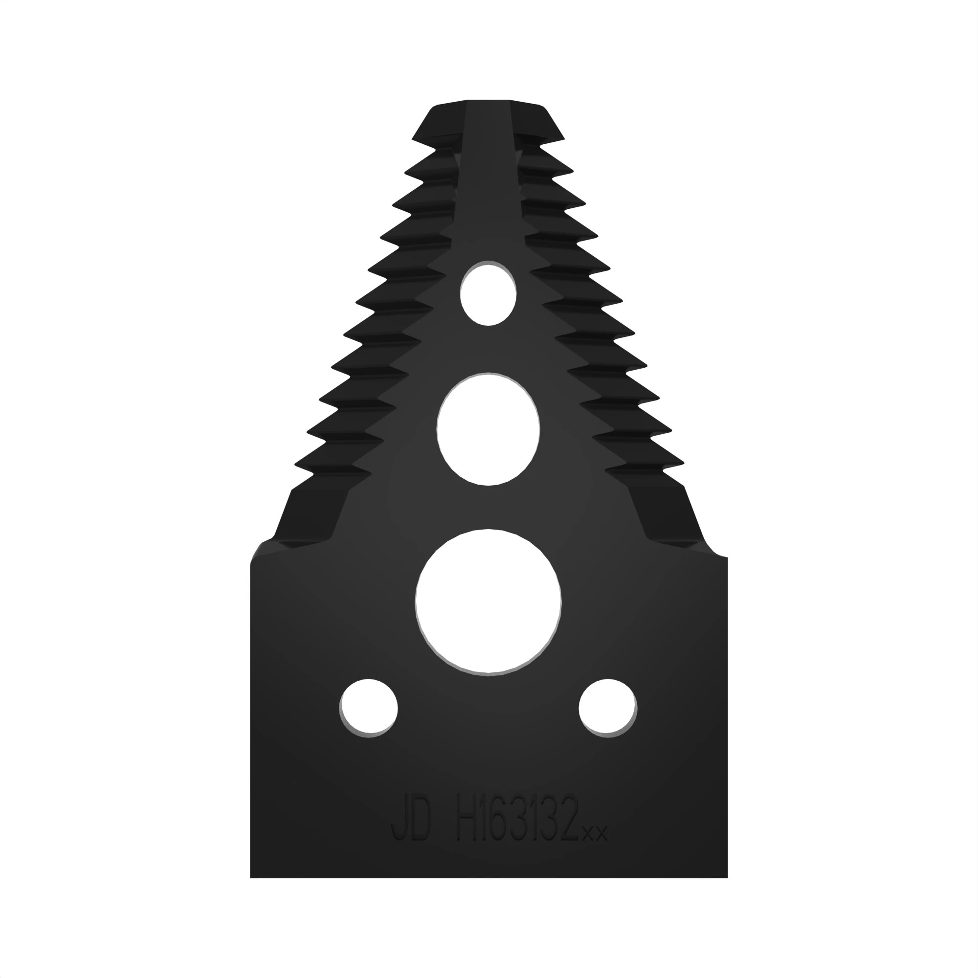 SECTION, HALF - COARSE TOOTH