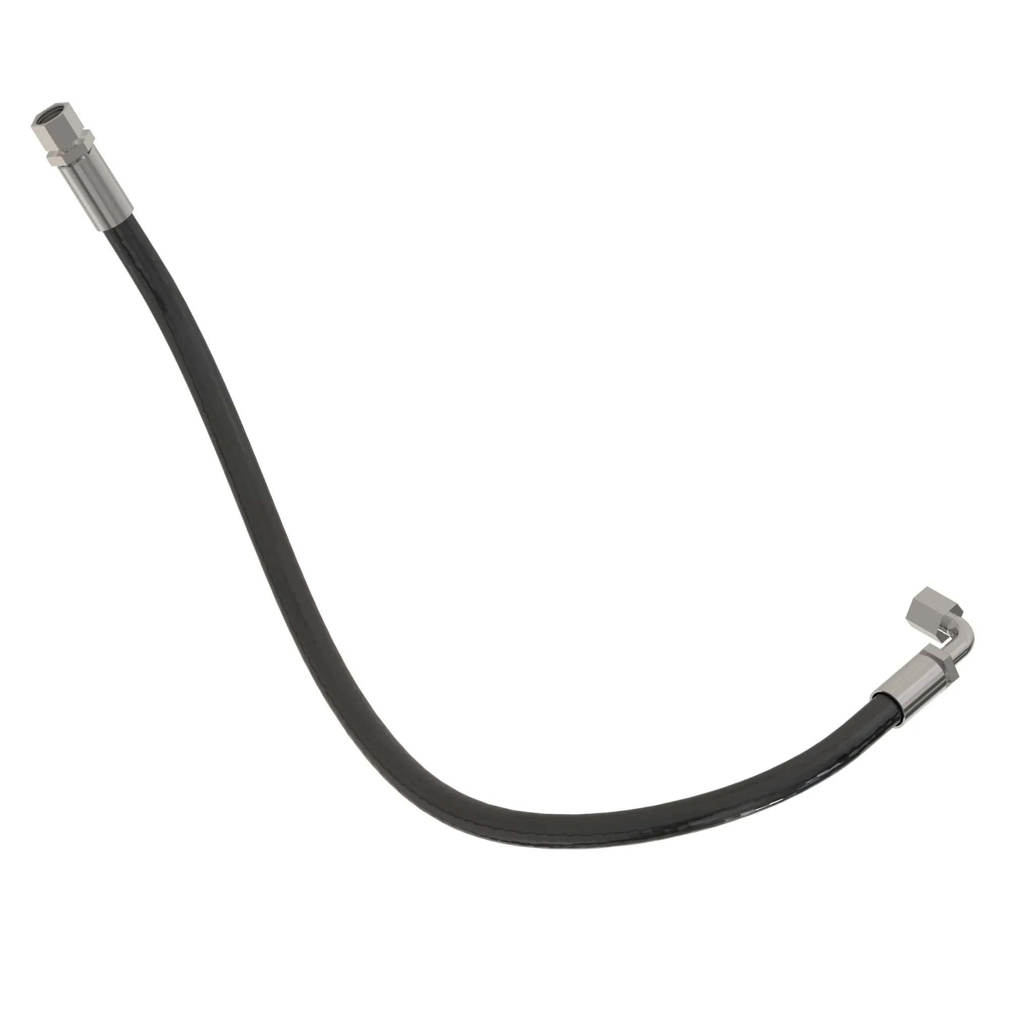 John Deere Reinforced with Metal Rubber Hydraulic Hose - CB11465386