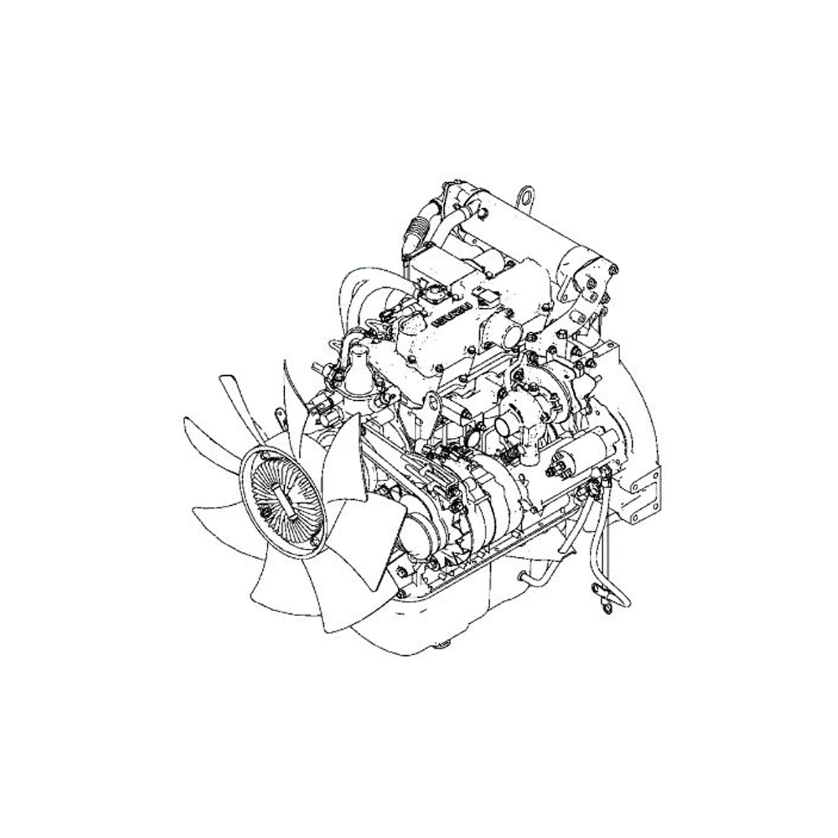 Diesel Engine (4LE2XYSA01)