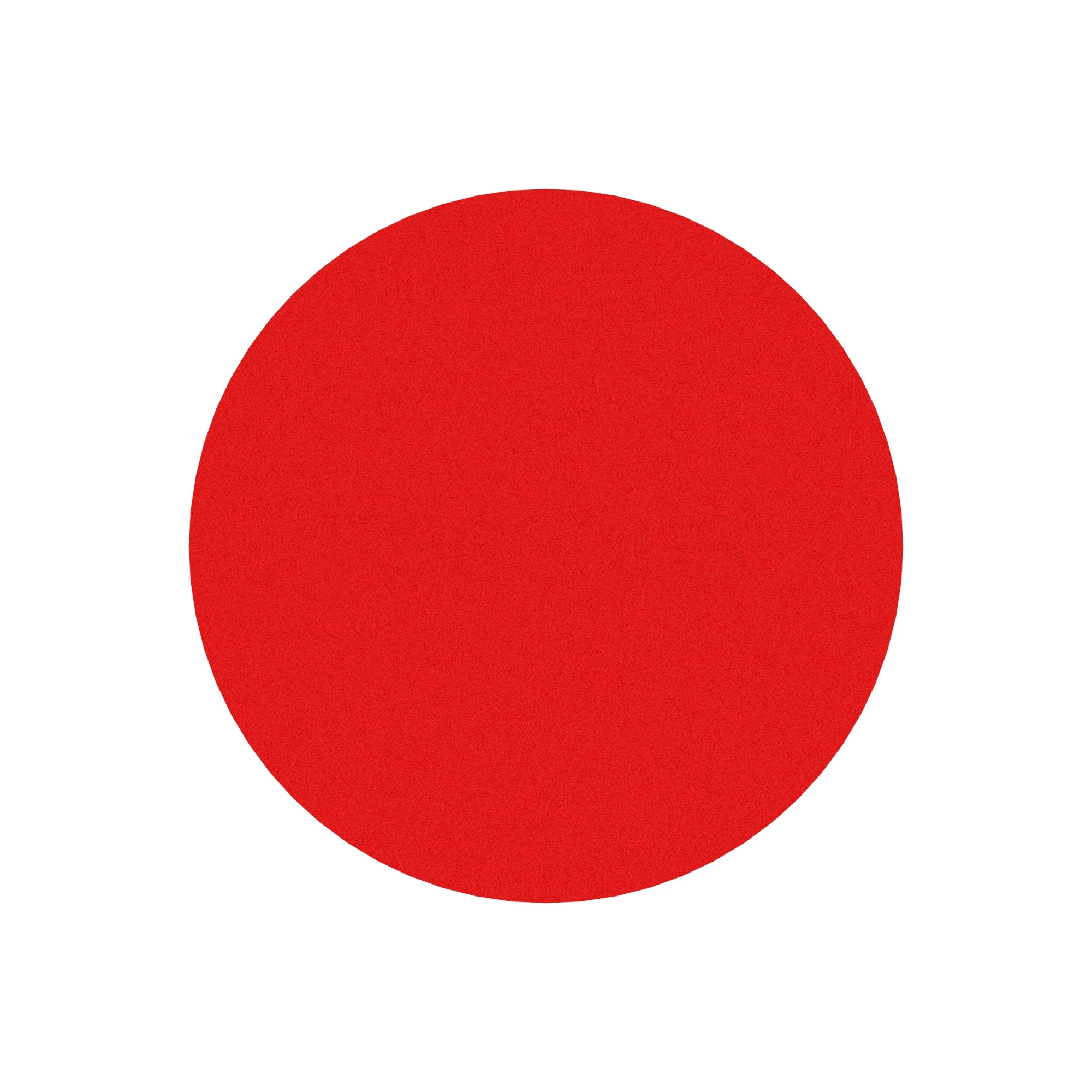 John Deere Red Plug Label - F383003