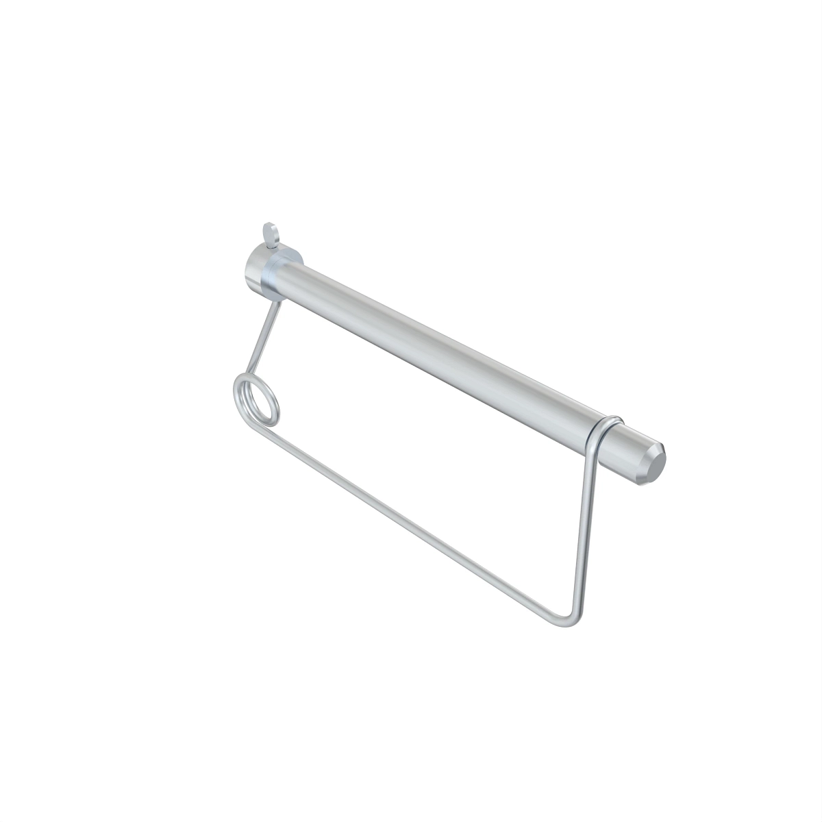 Pin, Spring Retained, 3/8" X 4" Gri
