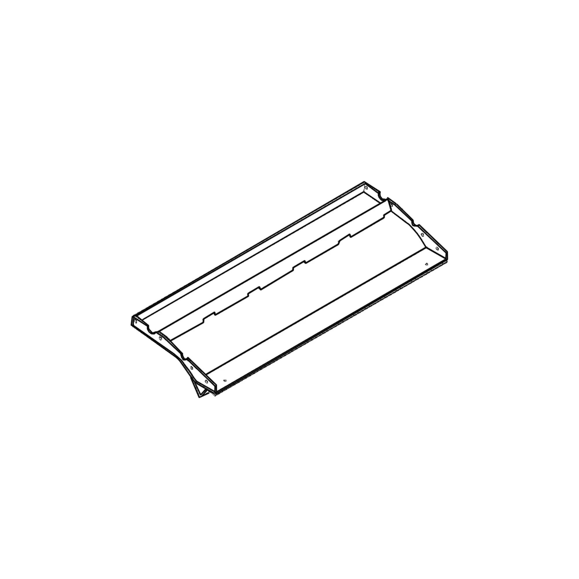 John Deere Beater Rear Cover - AH139683