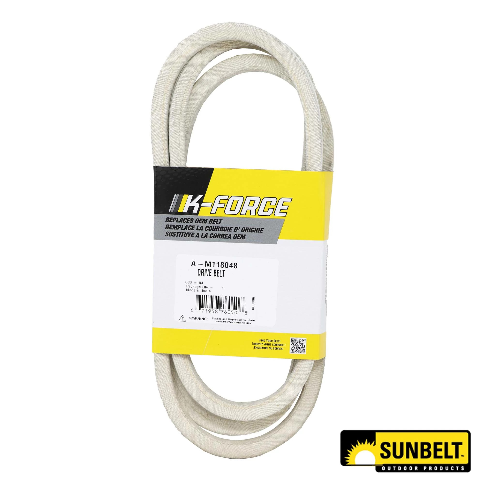 A&I Products HB Section Powertrain Drive V-Belt, Effective Length 2145 mm (84.4 inch) - A-M118048