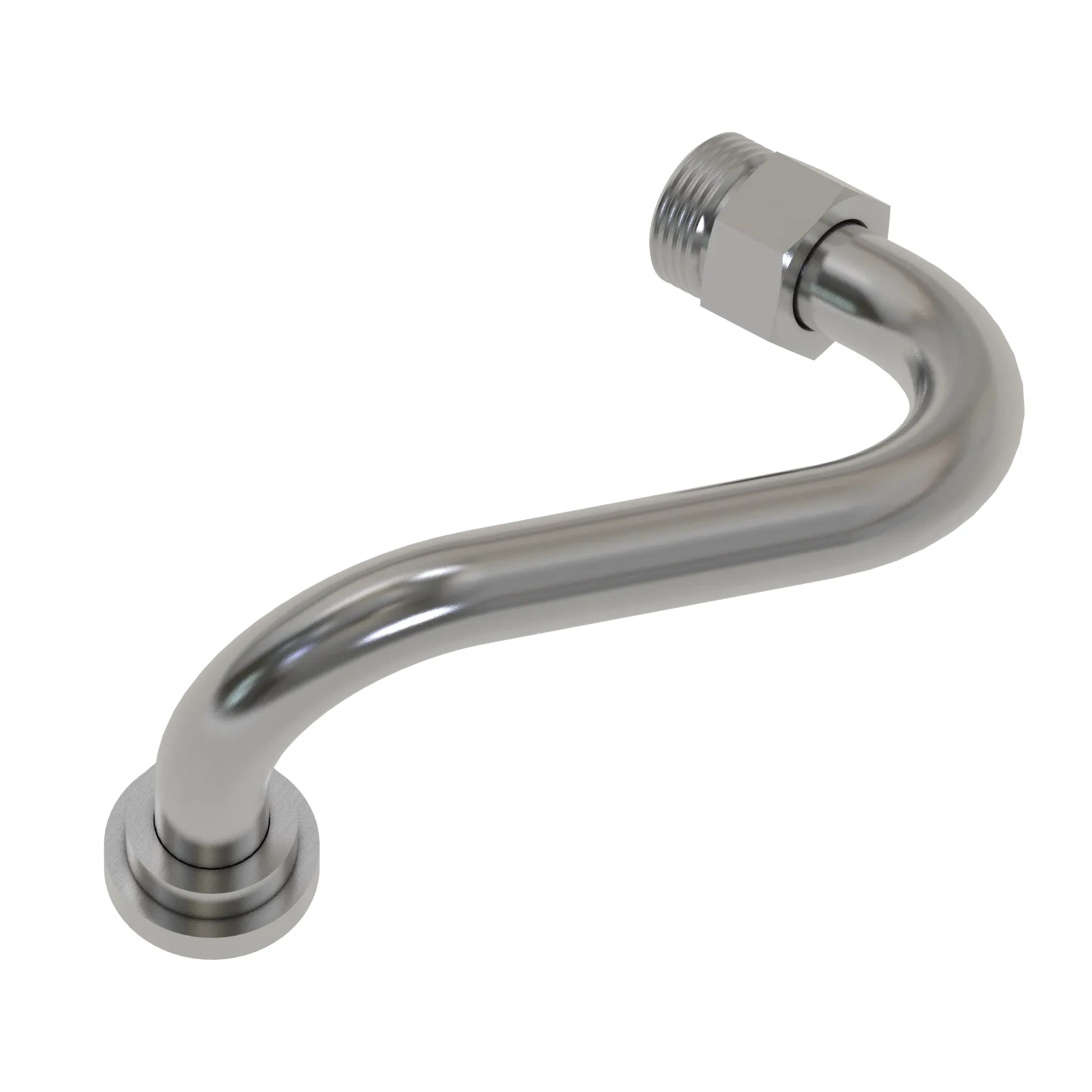 John Deere Transmission Oil Line with Fittings - AT549061